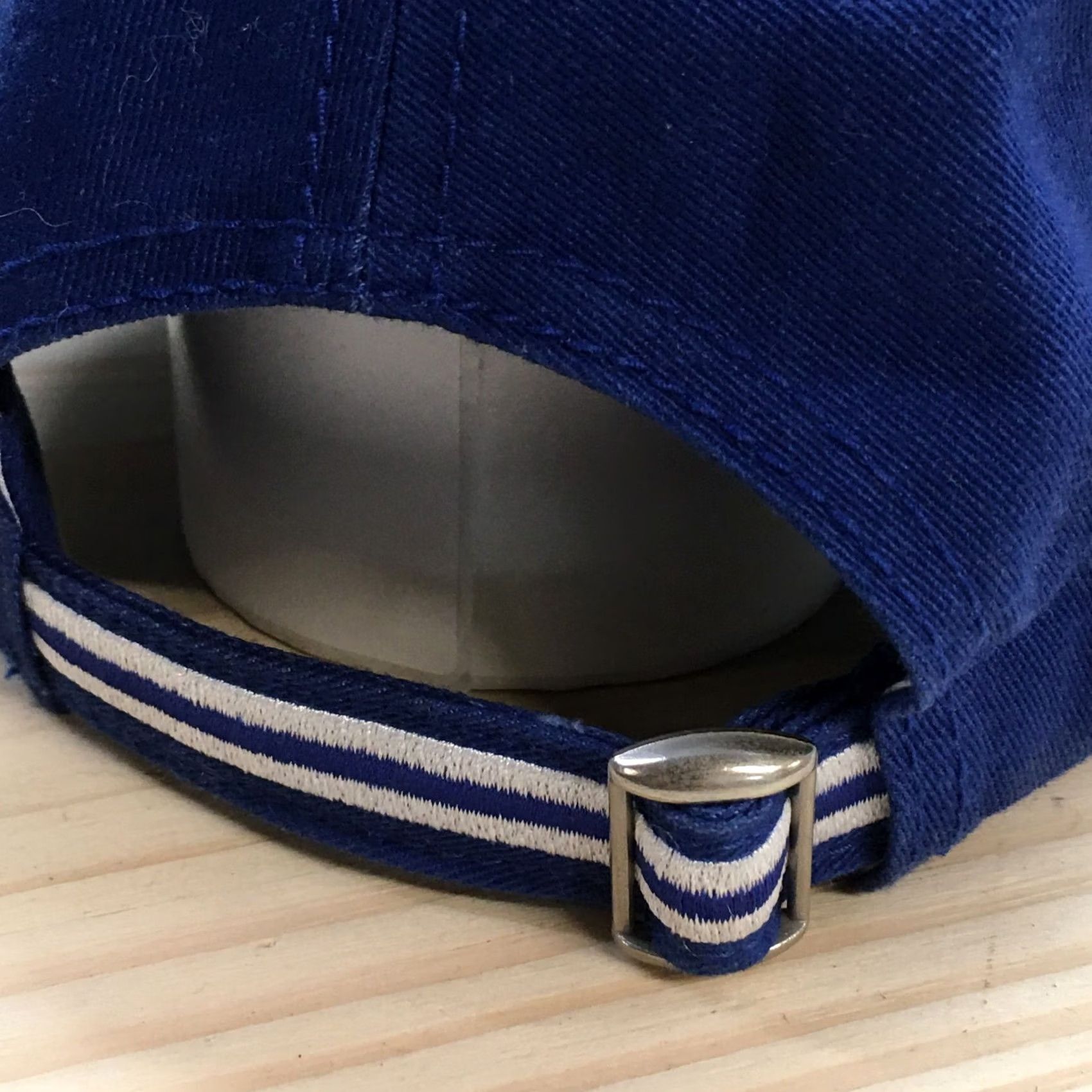 Vintage The Game Mineral Point Gridiron Club Baseball Cap Mens OS Blue White Headwear Baseball Cap Size ONE SIZE - 7 Thumbnail