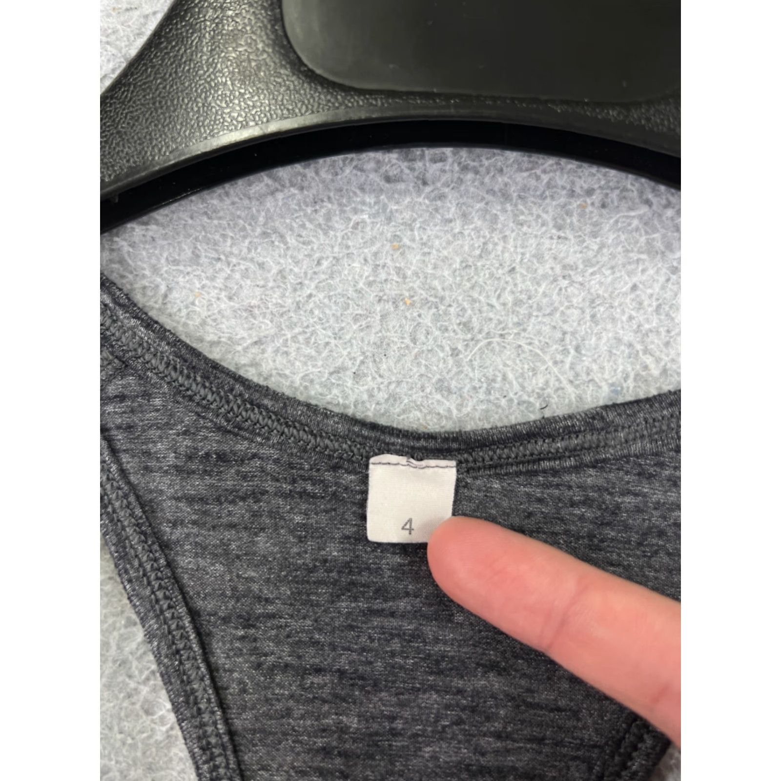 Lululemon Lululemon Shirt Women 4 Gray Essential Tank Yoga Luon Fabric Racerback W1AZOS Tank Sleeveless Gray Womens Regular XS-XL? Wait. Size S / US 4 / IT 40 - 6 Thumbnail