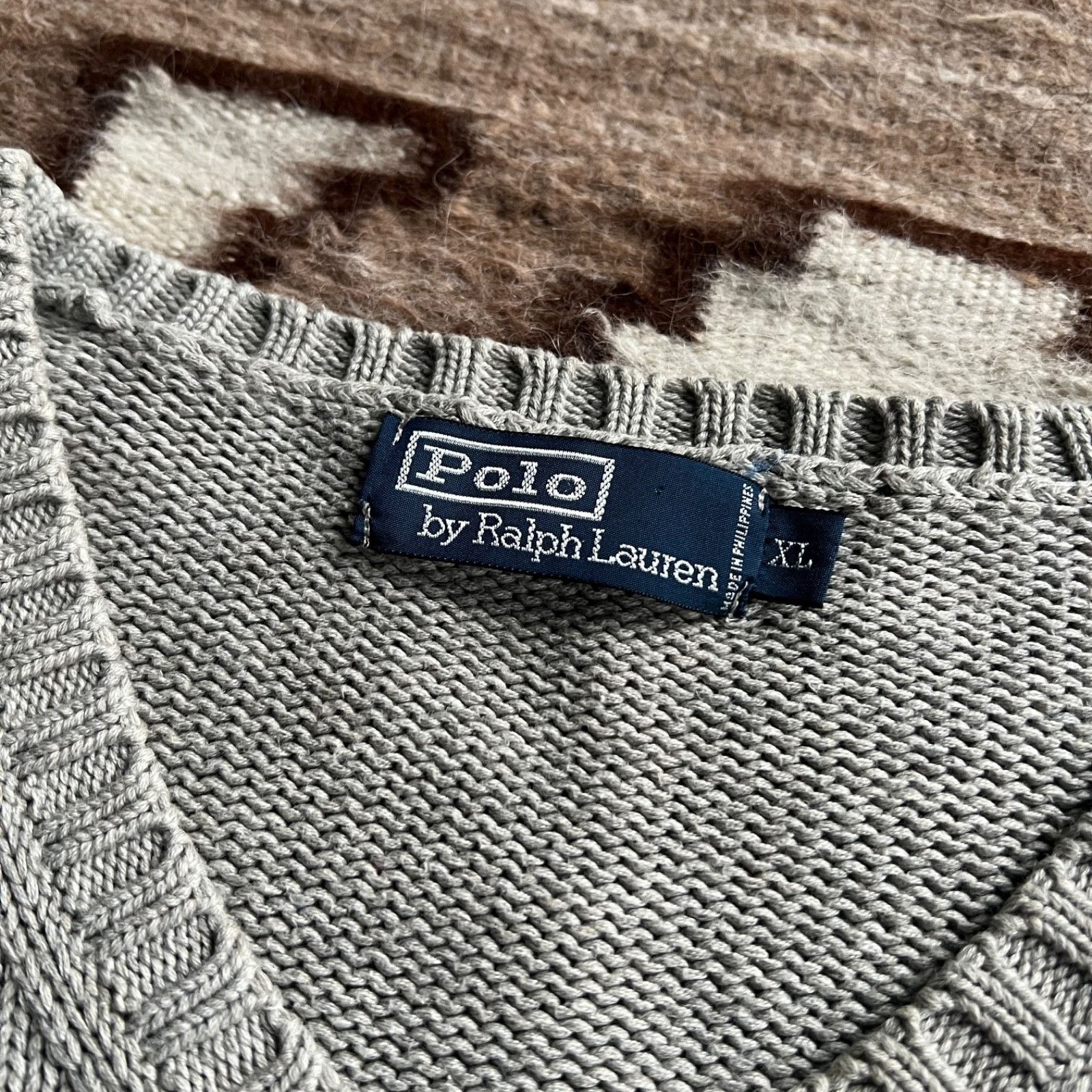 Polo Ralph Lauren Polo Ralph Lauren Vintage Preppy Knit Cotton Sweater 9762AC Size US XL / EU 56 / 4 - 3 Thumbnail