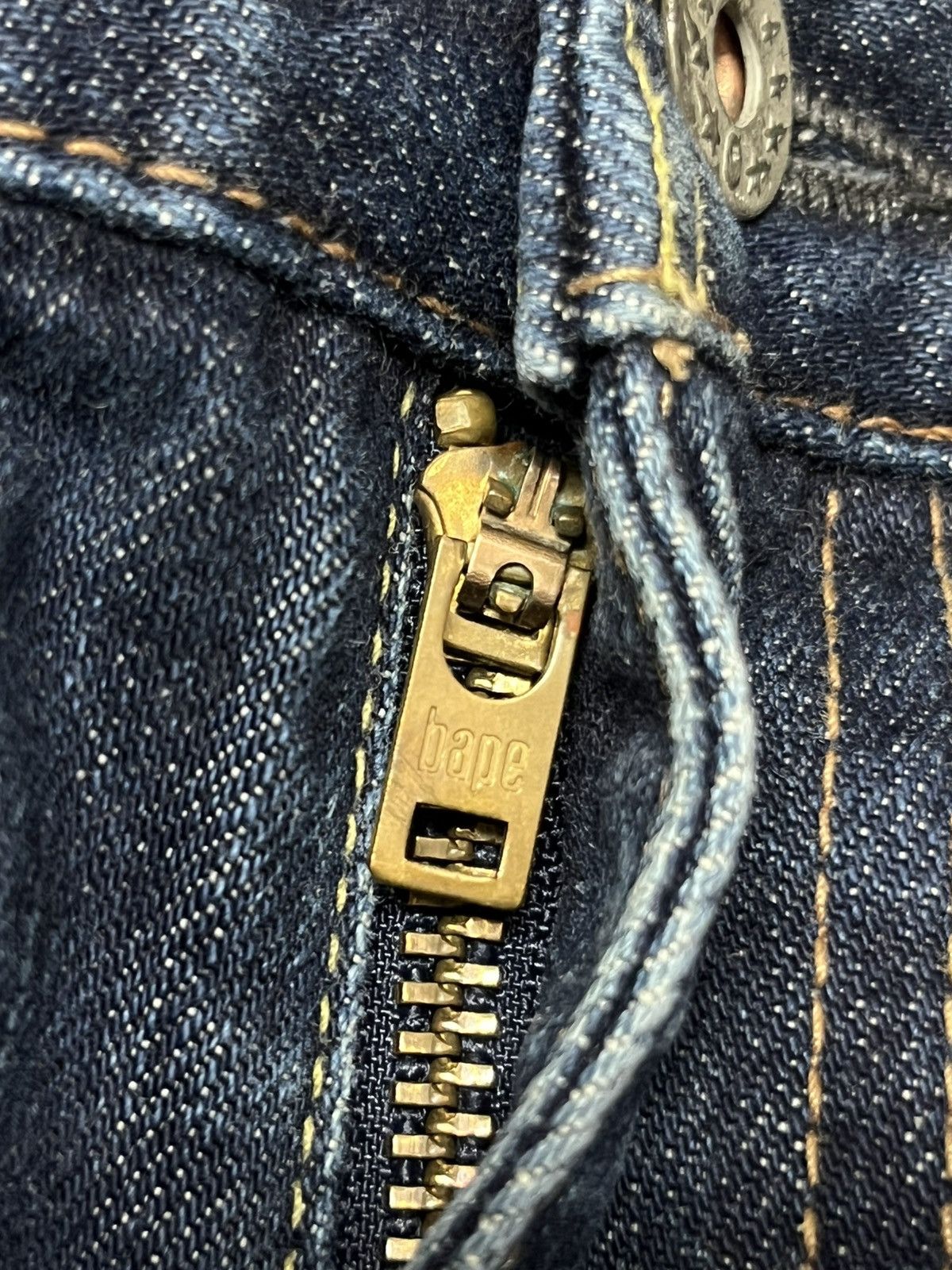 Bape OG Bape Bapesta Blue Jeans Denim size 36 Size US 36 / EU 52 - 9 Thumbnail