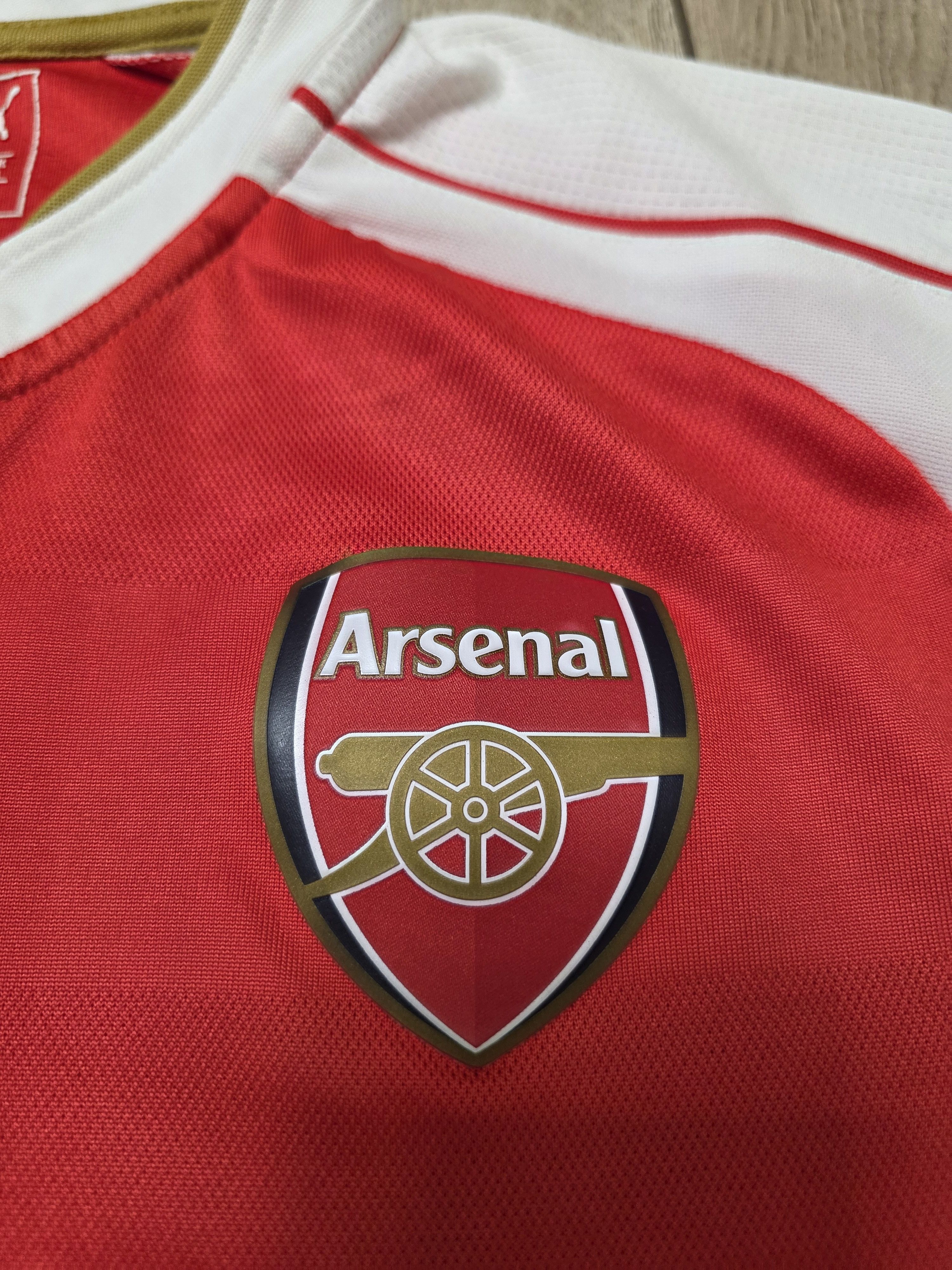 Puma ARSENAL 2015 2016 HOME FOOTBALL SHIRT SOCCER JERSEY Size US M / EU 48-50 / 2 - 4 Thumbnail