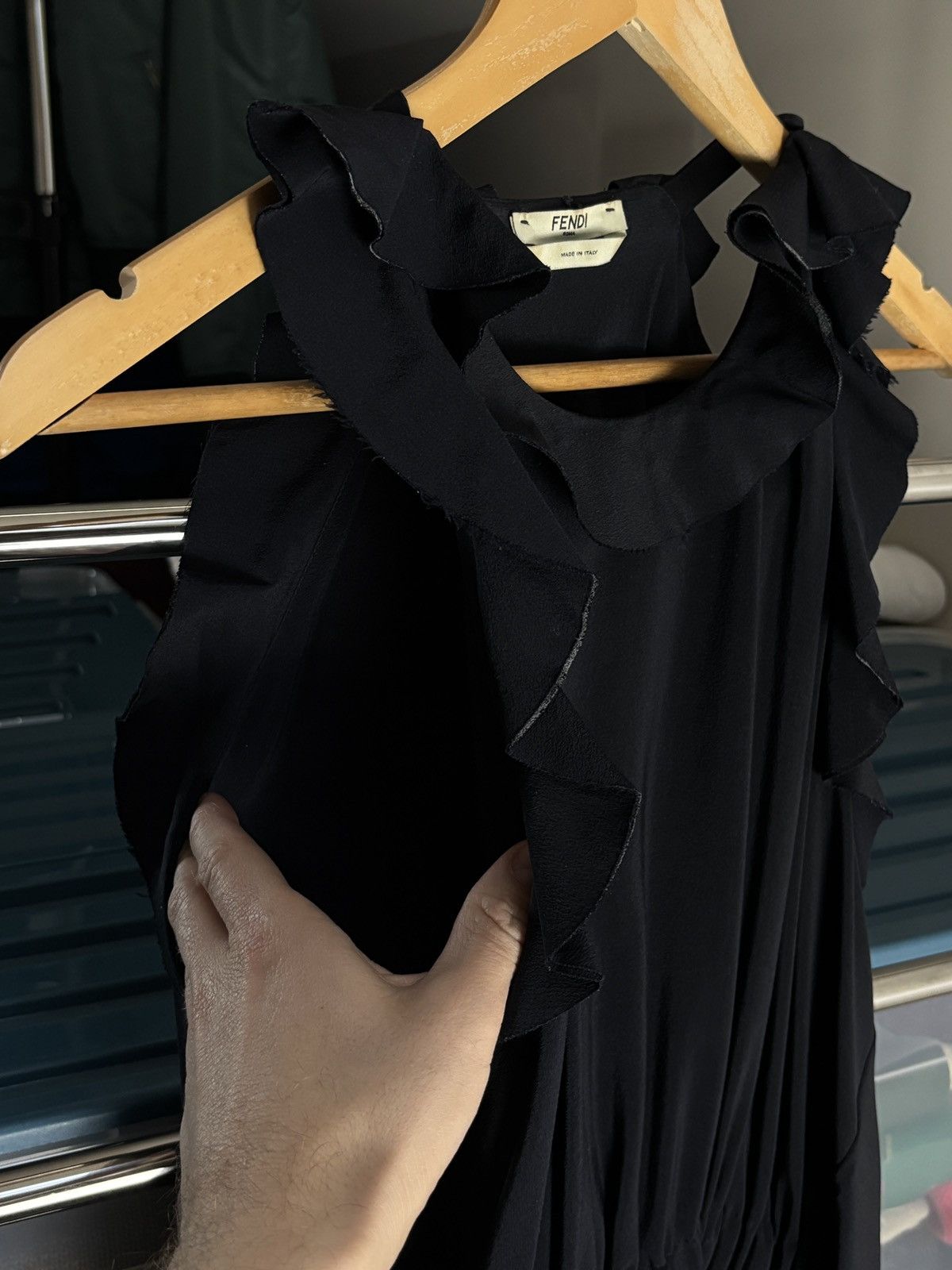 Fendi Fendi Luxury Archival Cocktail Dress Size S / US 4 / IT 40 - 4 Thumbnail