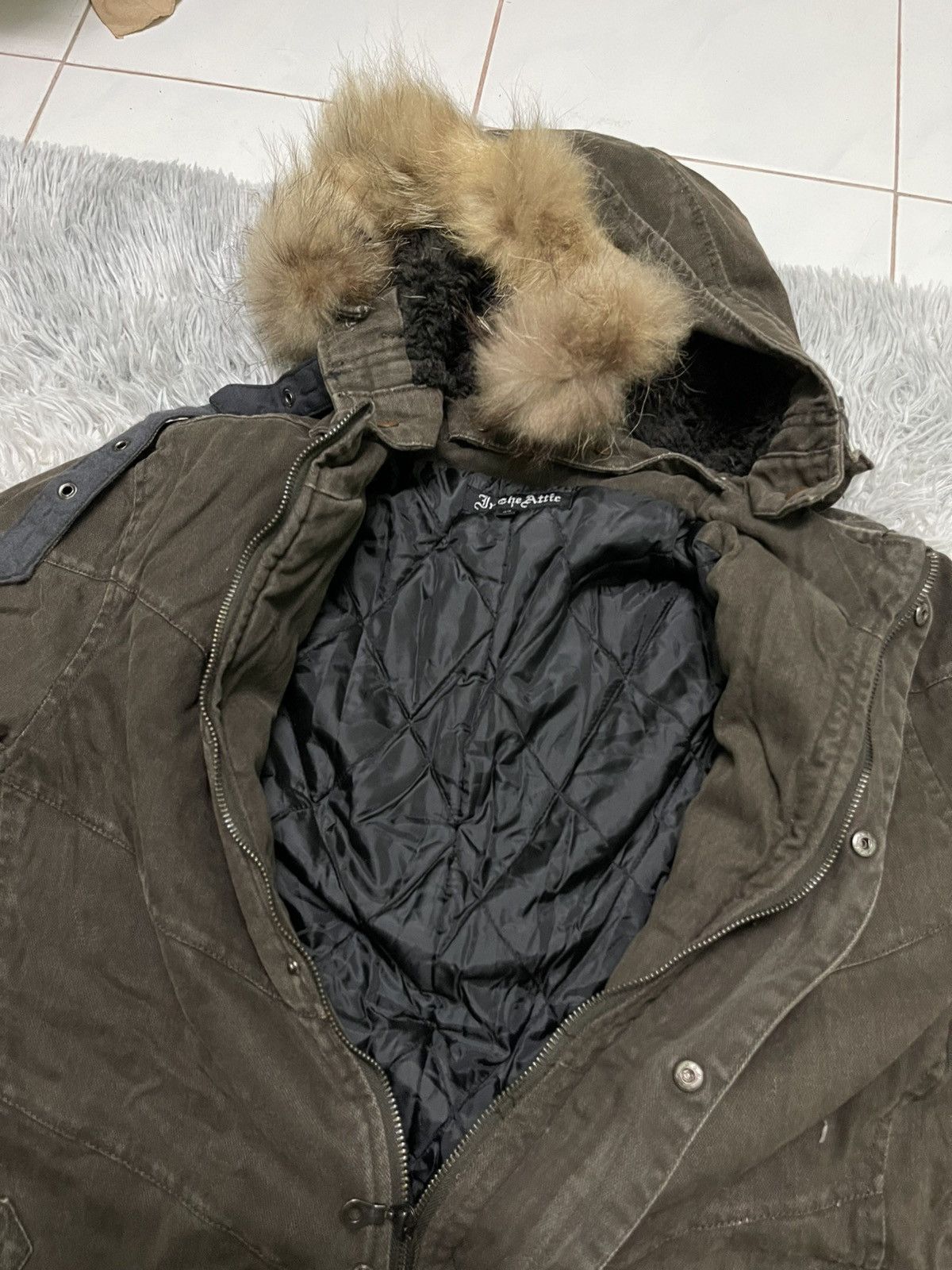 If Six Was Nine × In The Attic × Japanese Brand 2000s IN THE ATTIC PUNK SEDITIONARIES PARKA JACKET Size US M / EU 48-50 / 2 - 9 Thumbnail