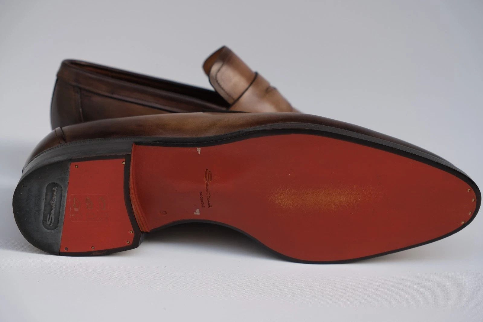 Santoni New Santoni Goodyear Welted Penny Loafer UK9 / US 10 / EU 43 Size US 10 / EU 43 - 5 Thumbnail