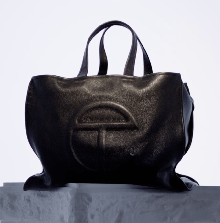 Telfar × Wilsons Leather Largr Carry Bag - Black Size ONE SIZE - 1 Thumbnail