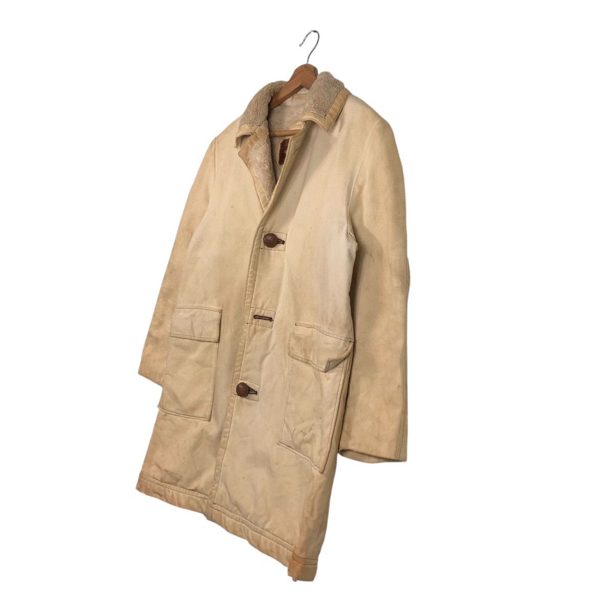 Vintage 📌Vintage Chore Work Jacket Blanket Campbell Made in Usa Size US M / EU 48-50 / 2 - 3 Thumbnail