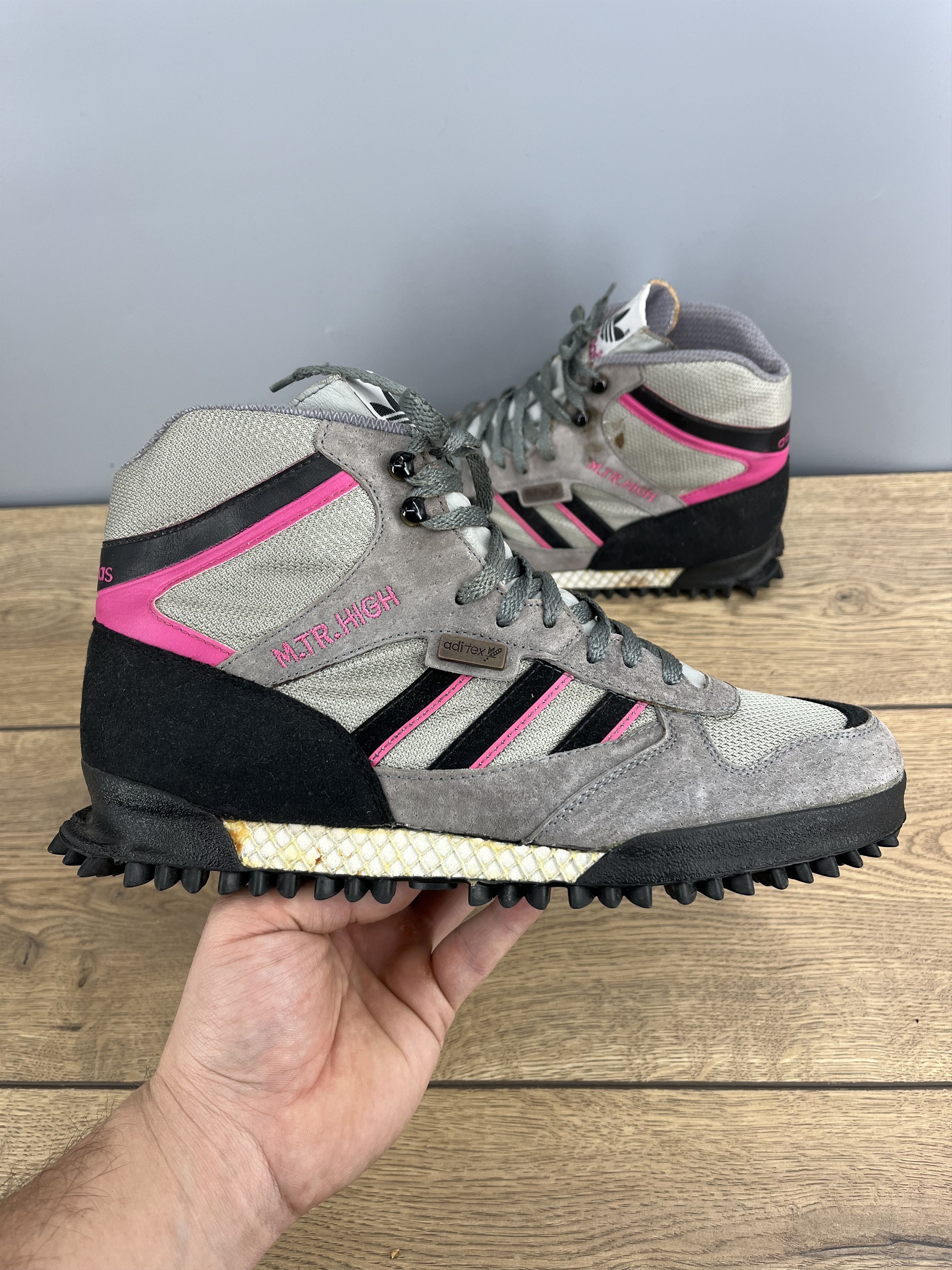 Adidas Vintage Adidas MTR High Hiking Boots Made in Yugoslavia Size US 9.5 / EU 42-43 - 5 Thumbnail