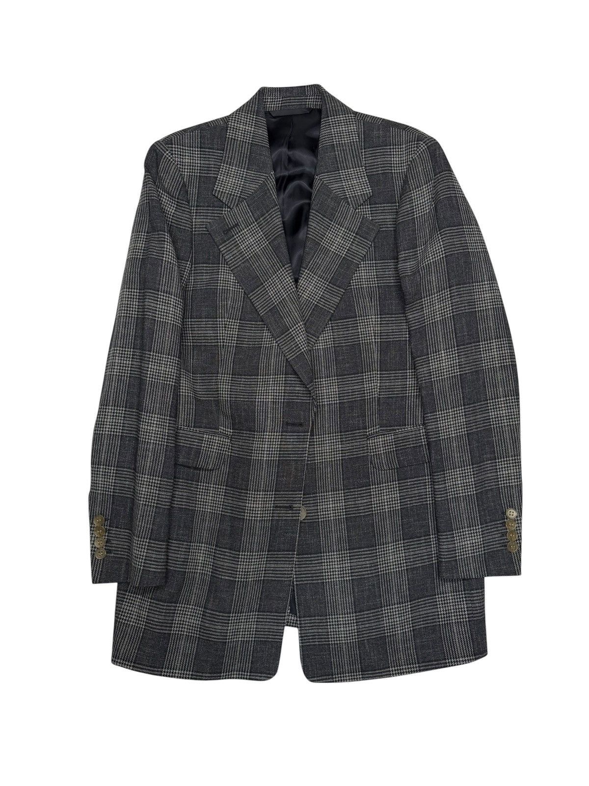 Acne Studios Single Breasted Plaid Blazer Size S / US 4 / IT 40 - 1 Thumbnail