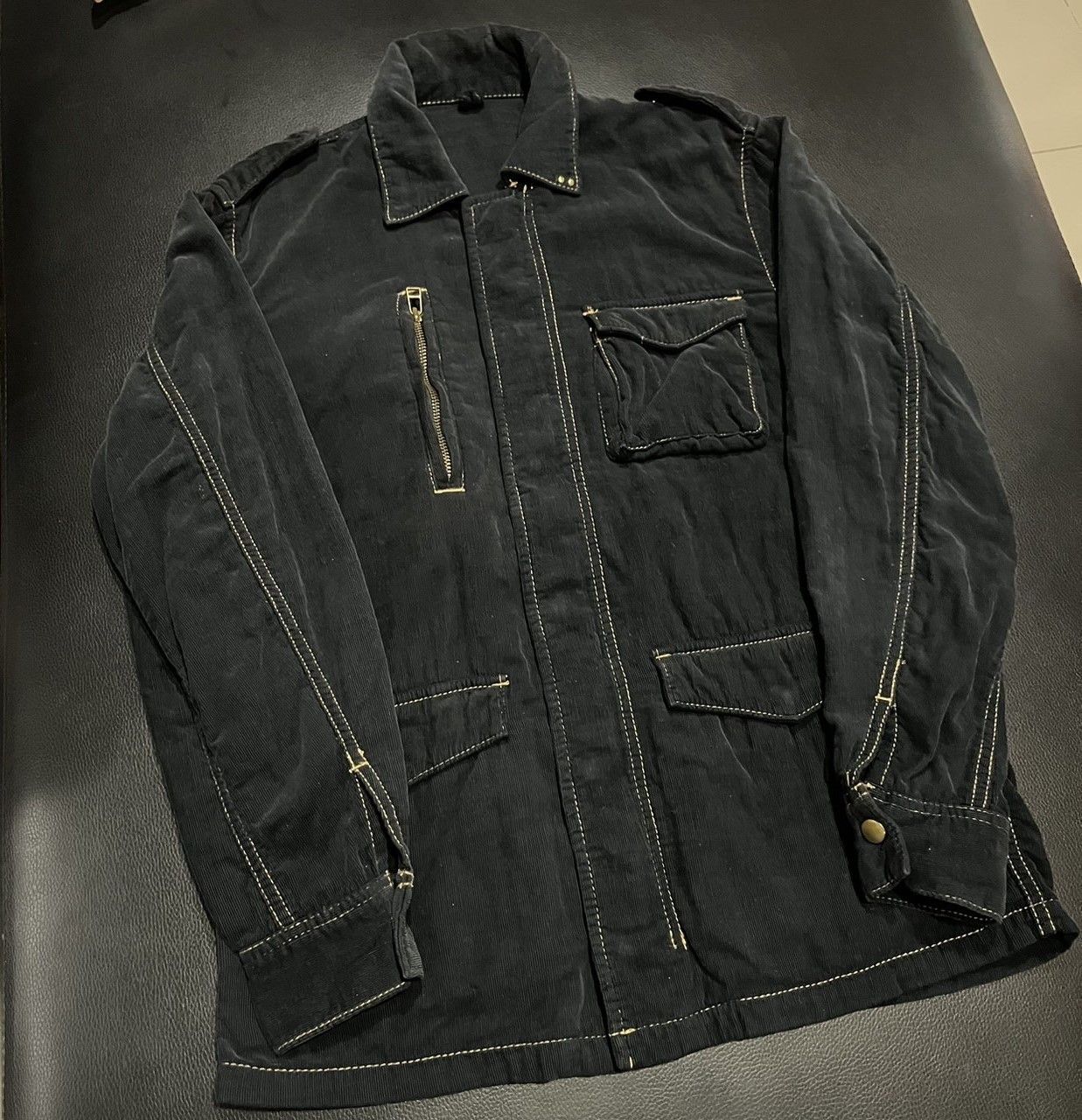 14th Addiction × ABAHOUSE × KMRii abahouse corduroy gabardine mini field jacket Size US M / EU 48-50 / 2 - 5 Thumbnail