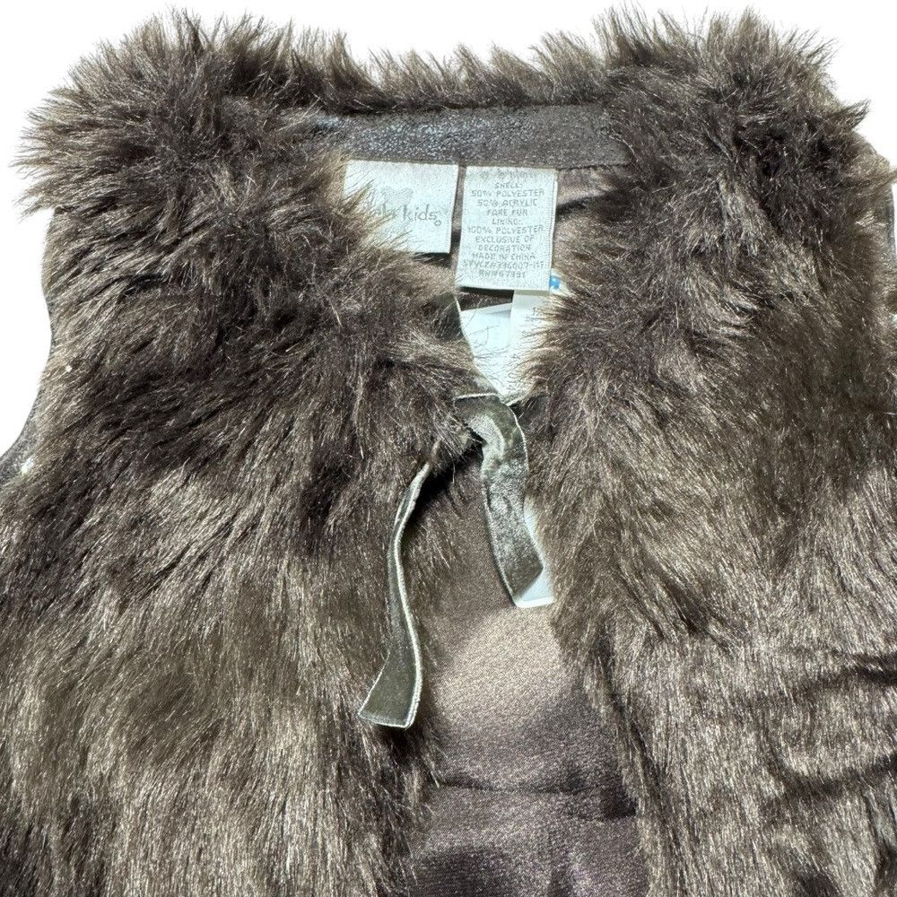 Other NWT New Koala Kids Faux Fur Vest Size 6/9 Month Size XXS / US 00 / IT 34 - 5 Thumbnail