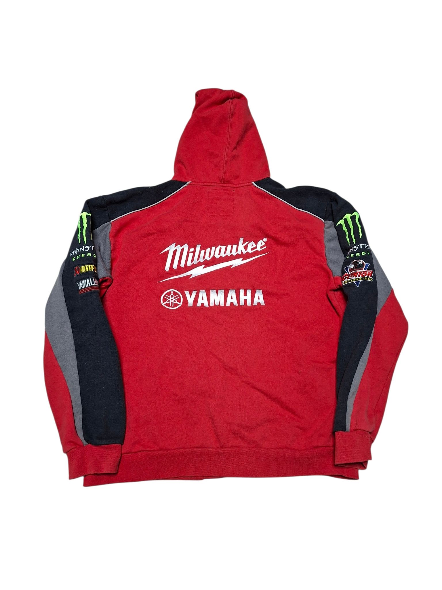 Yamaha YAMAHA MILWAKEE VINTAGE RACING ZIP HOODIE Size US XL / EU 56 / 4 - 3 Thumbnail