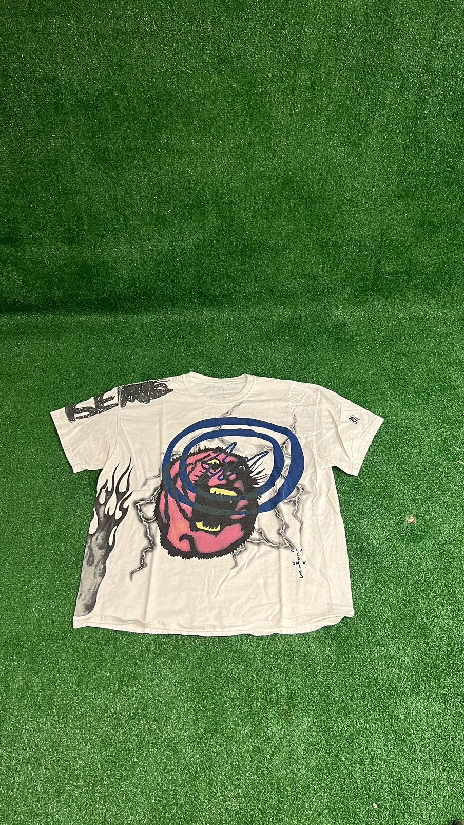 Travis Scott Travis Scott Cactus Jack For Fragment Sunrise Tee Size US L / EU 52-54 / 3 - 2 Thumbnail