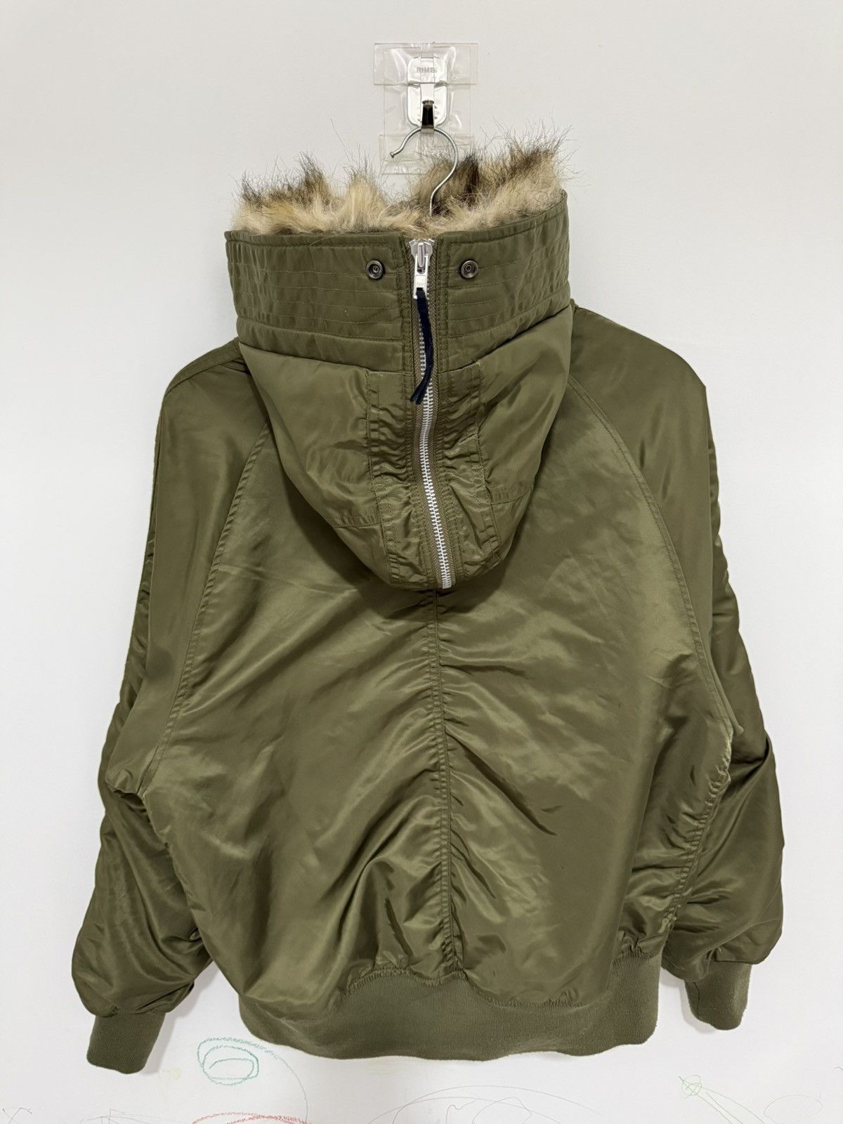 Le Grande Bleu (L.G.B.) Y2K Jeanasis Split Zipper Hoodie Military Jacket LGB Style Size US M / EU 48-50 / 2 - 2 Thumbnail