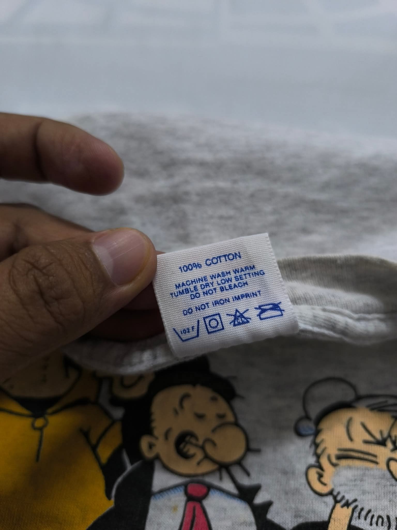 Lightning Bolt Vintage Lightning Bolt X Popeye 1993 surf skate tee Size US L / EU 52-54 / 3 - 4 Thumbnail