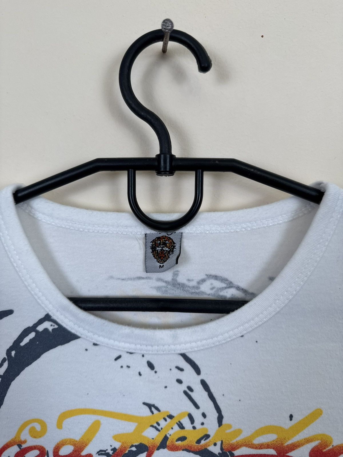 Ed Hardy Vintage Ed Hardy T shirt Tiger Snake Tattoo Y2K L White Size US L / EU 52-54 / 3 - 8 Thumbnail
