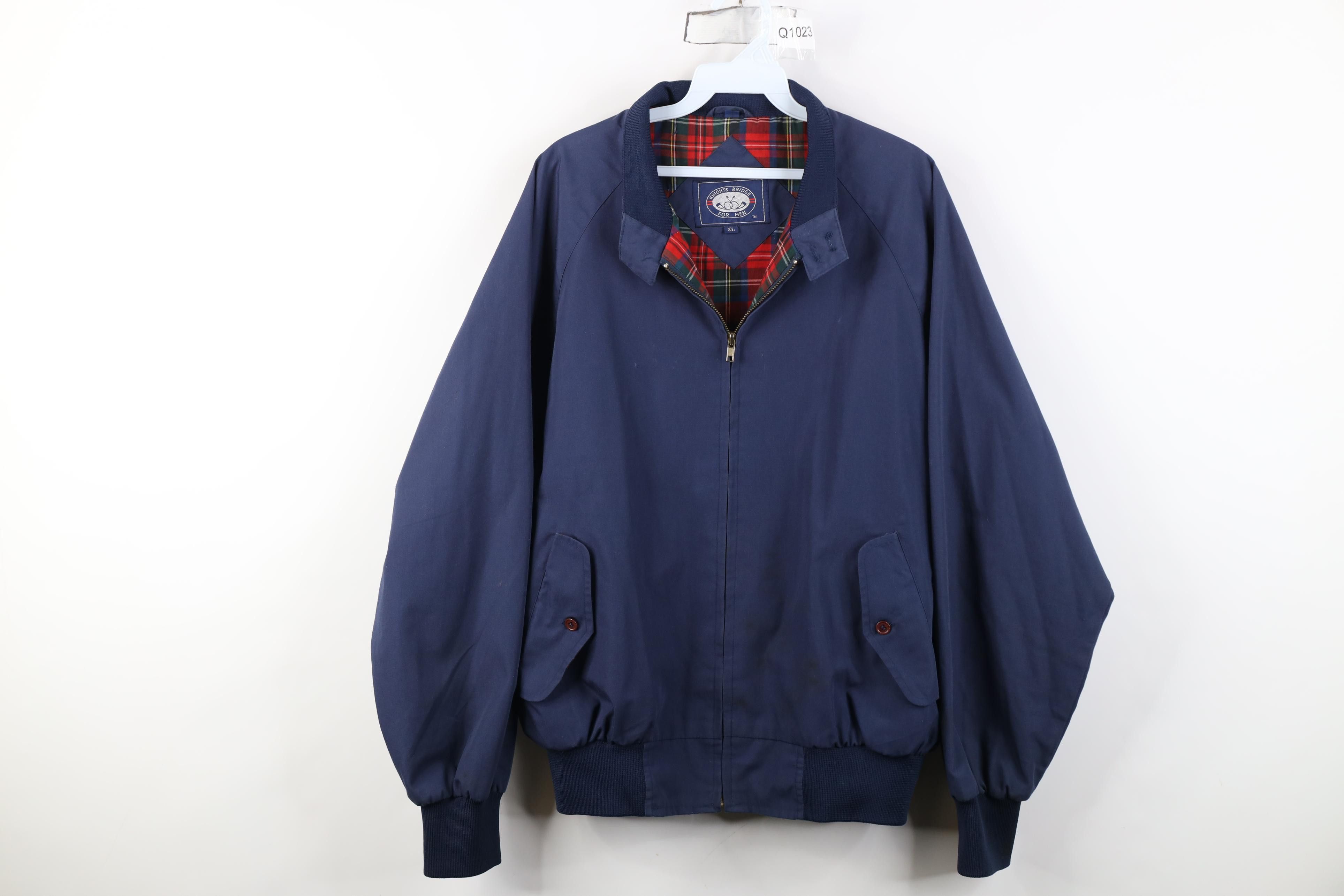 Vintage Vintage 80s 90s Streetwear Lined Cafe Racer Bomber Jacket Size US XL / EU 56 / 4 - 1 Thumbnail