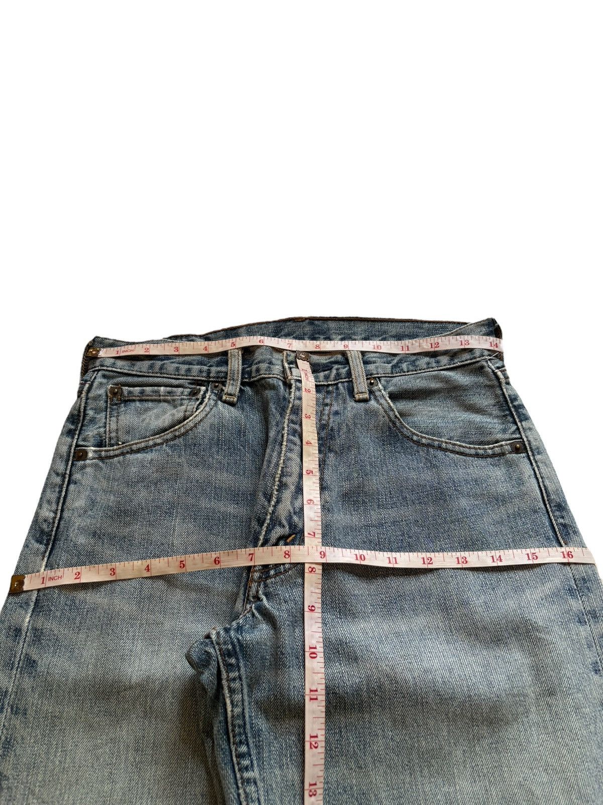 Levi's Vintage 90s Levis 503 Faded Wash Distress Rip Baggy Jeans Size US 28 / EU 44 - 12 Thumbnail