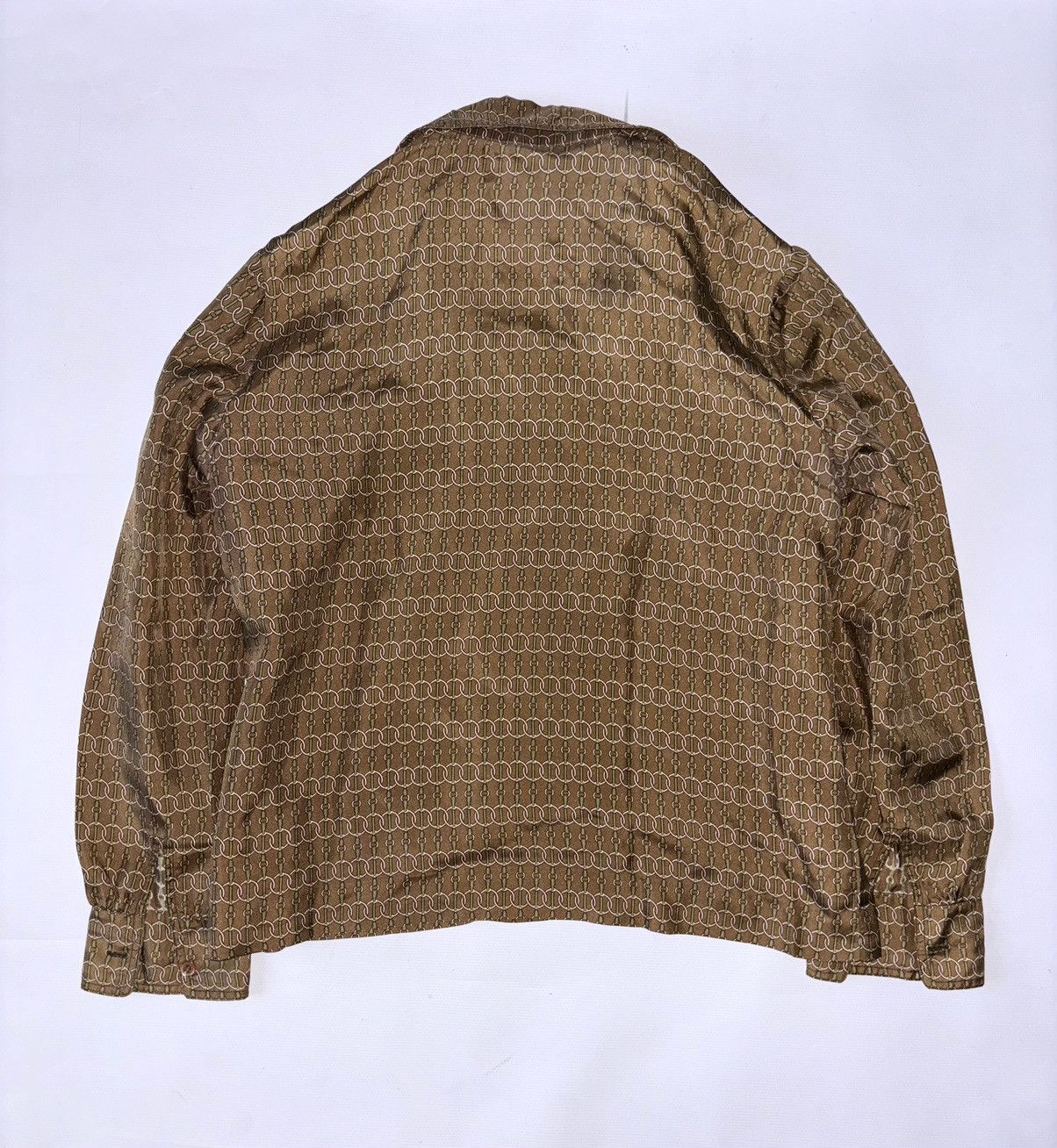 Hermes Hermes Chain Silk Shirt Size S / US 4 / IT 40 - 2 Thumbnail