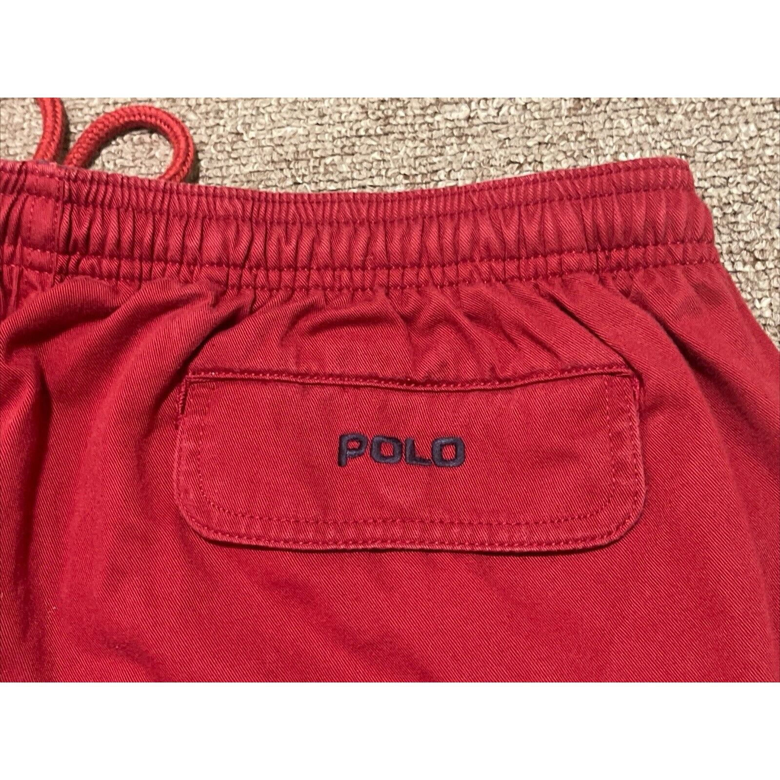 Polo Ralph Lauren Vintage 90s Men’s XL Polo Sport Ralph Lauren Red Drawstring Size US 38 / EU 54 - 3 Thumbnail