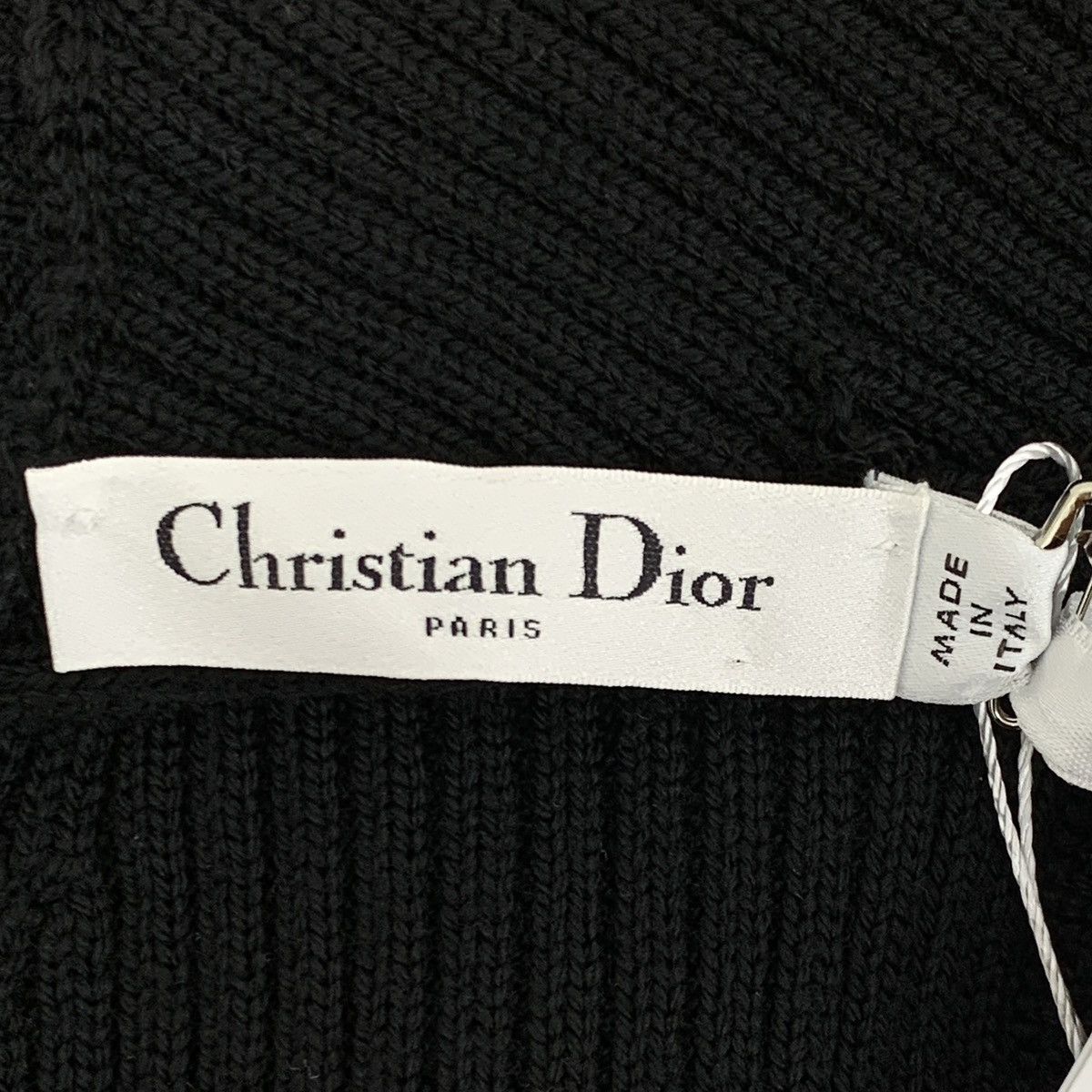Dior Dior 23 Style Black Wool Sleeveless Knit Vest K26WX Size M / US 6-8 / IT 42-44 - 5 Thumbnail