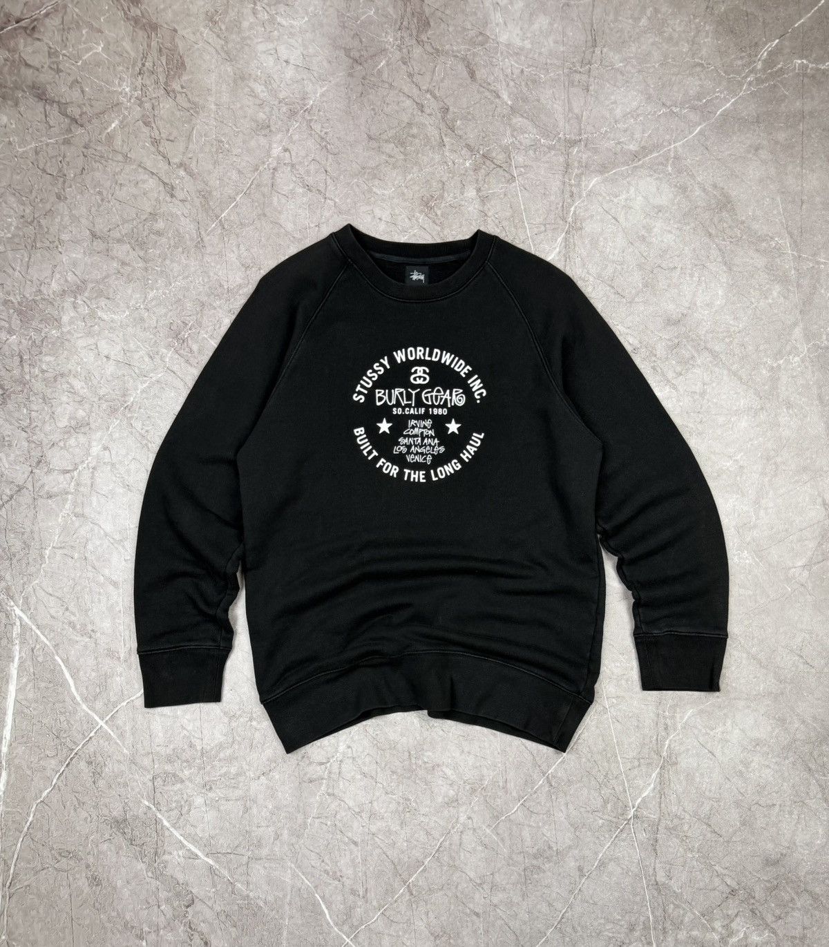 Stussy Stussy Big logo Sweatshirt Y2K Size US L / EU 52-54 / 3 - 2 Thumbnail
