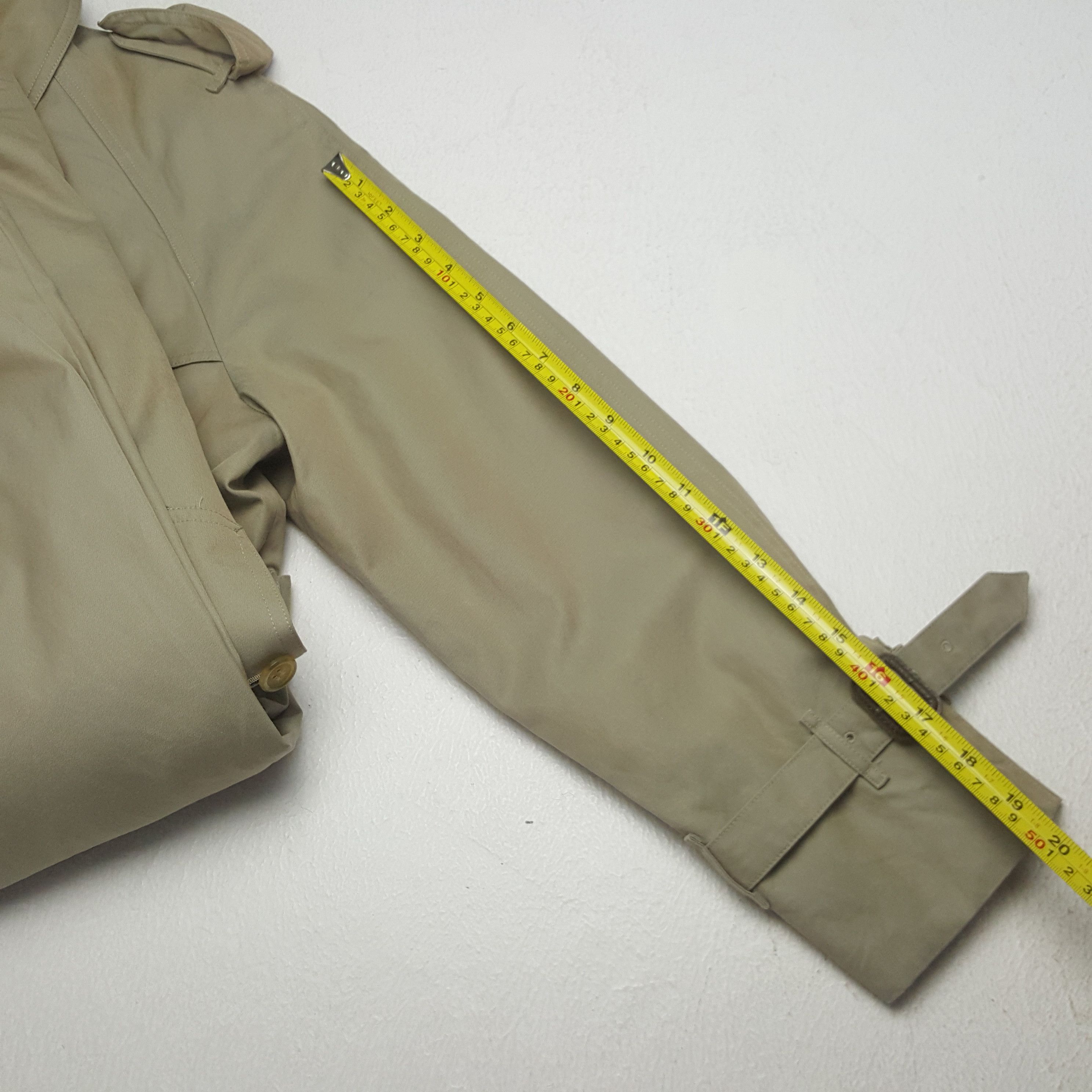 Burberry Vintage Burberry Italian Brand Trench Jacket C291N29 Size US S / EU 44-46 / 1 - 6 Thumbnail