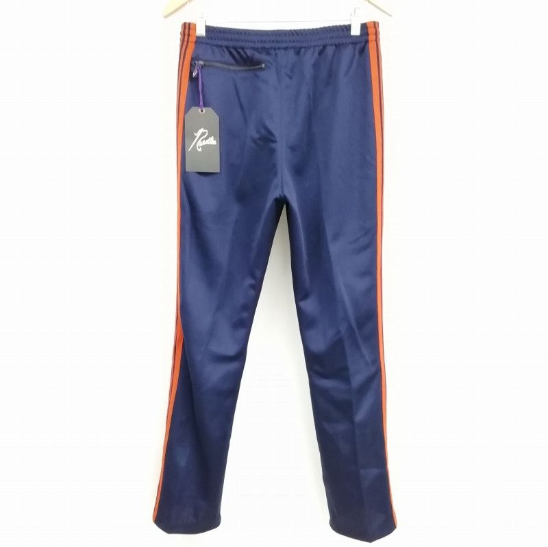 Needles Sweat Pants Zip Pocket Tape Polyester Navy Size US 35 - 2 Thumbnail