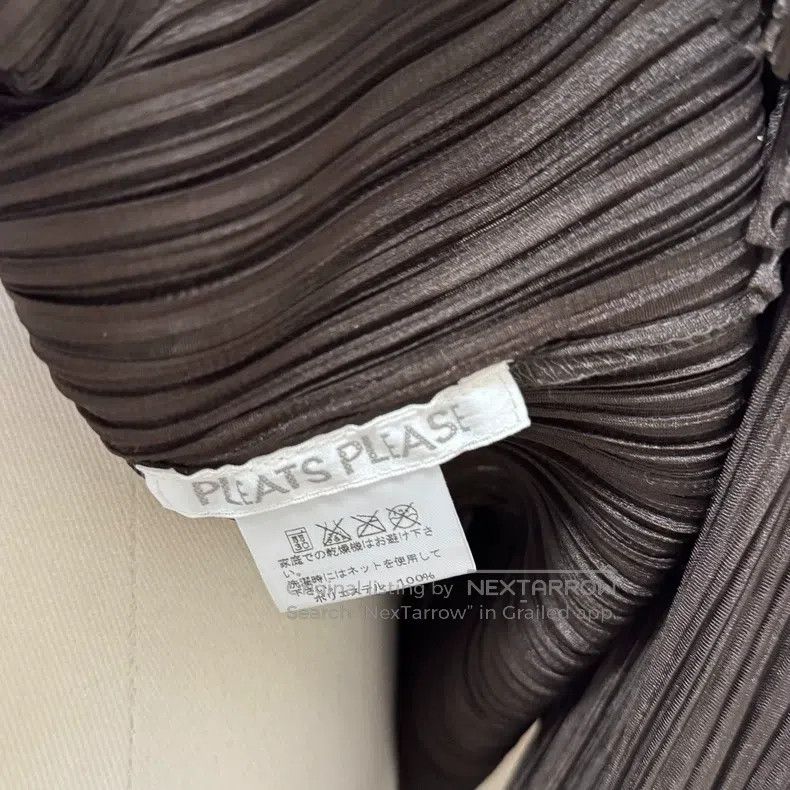 Issey Miyake Issey Miyake Fringed Scarf Pleated Top Size M / US 6-8 / IT 42-44 - 5 Thumbnail