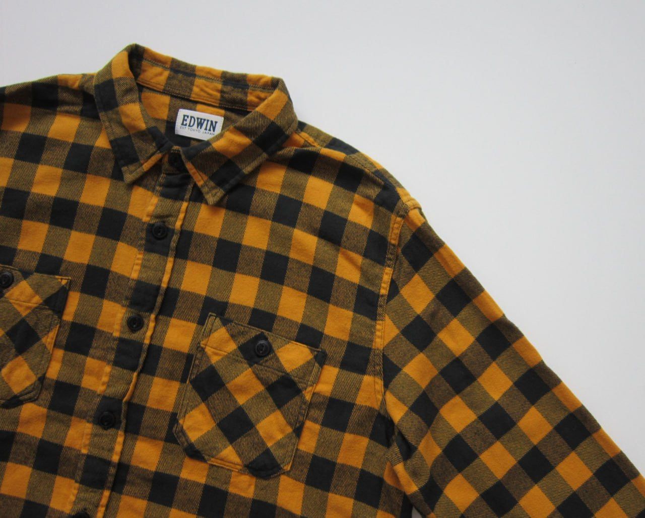 Edwin Edwin Labour Flannel Shirt Size US M / EU 48-50 / 2 - 2 Thumbnail