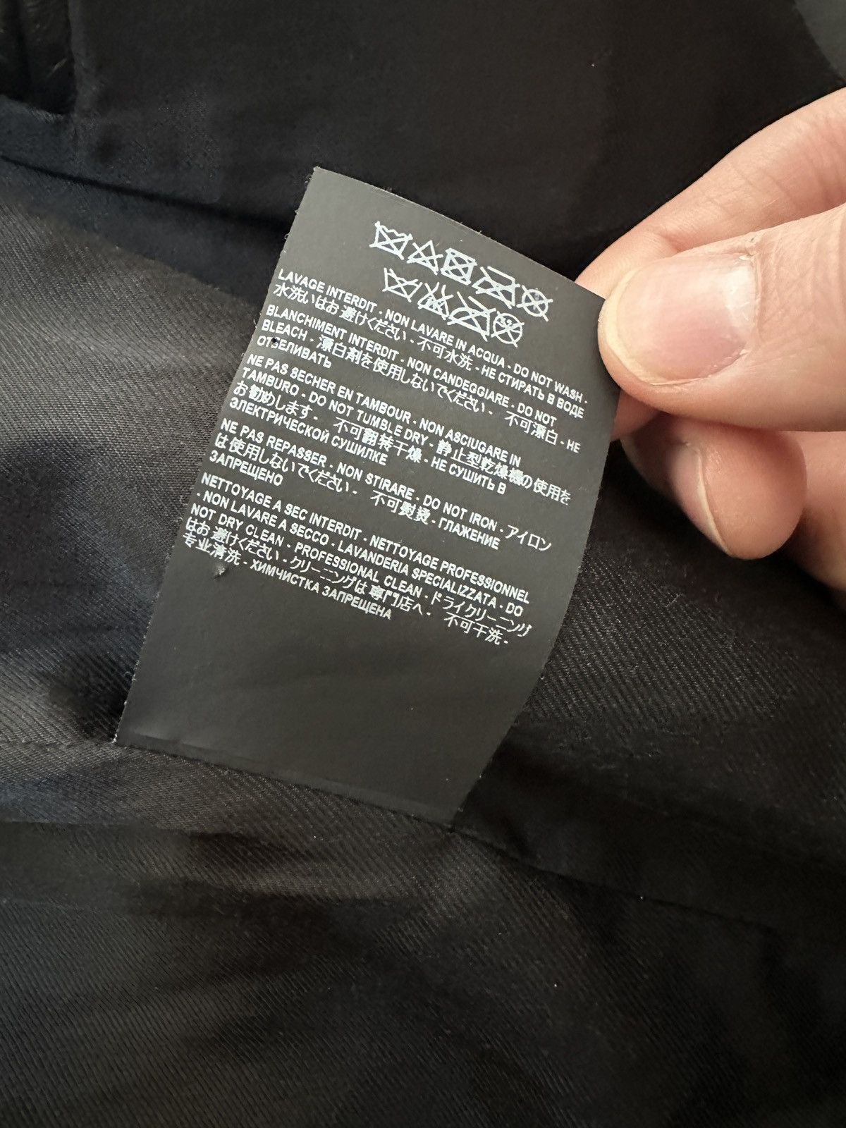 Saint Laurent Paris SS19 Leather Jacket Blazer Western Detail Size US M / EU 48-50 / 2 - 10 Thumbnail