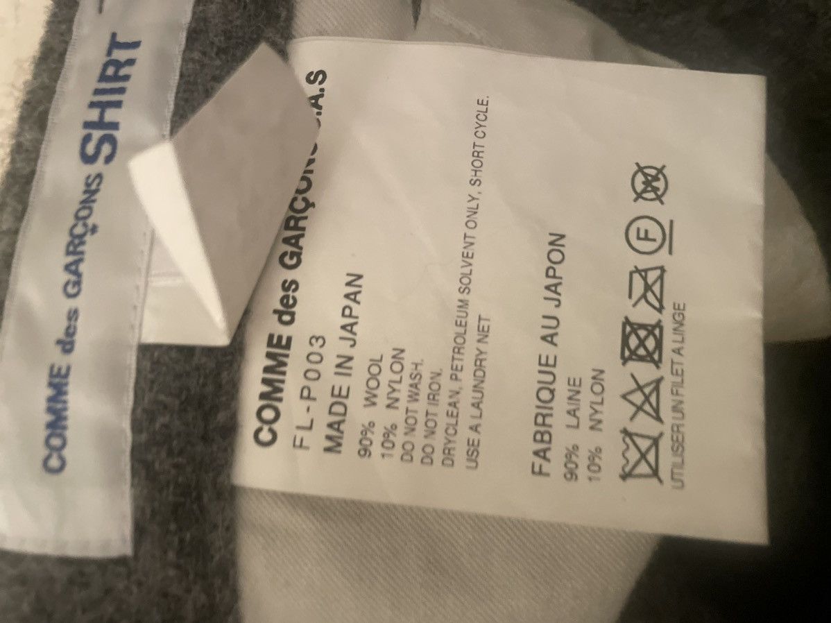 Comme des Garcons SHIRT Comme Des Garçons Shirt Wool Trousers Size US 32 / EU 48 - 4 Thumbnail