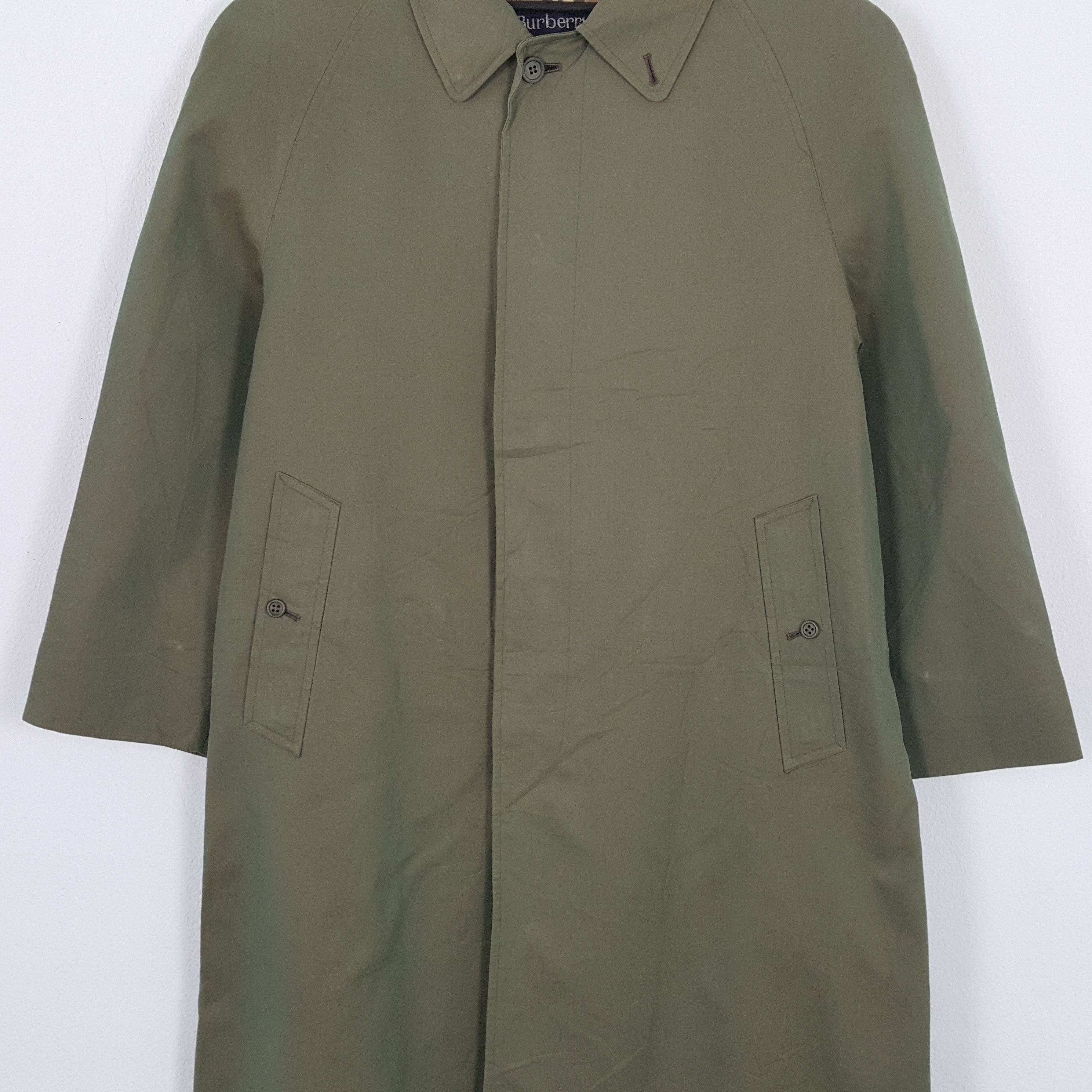 Burberry × Vintage BURBERRYS Casual Style Trench Coat Jacket Size US M / EU 48-50 / 2 - 2 Thumbnail