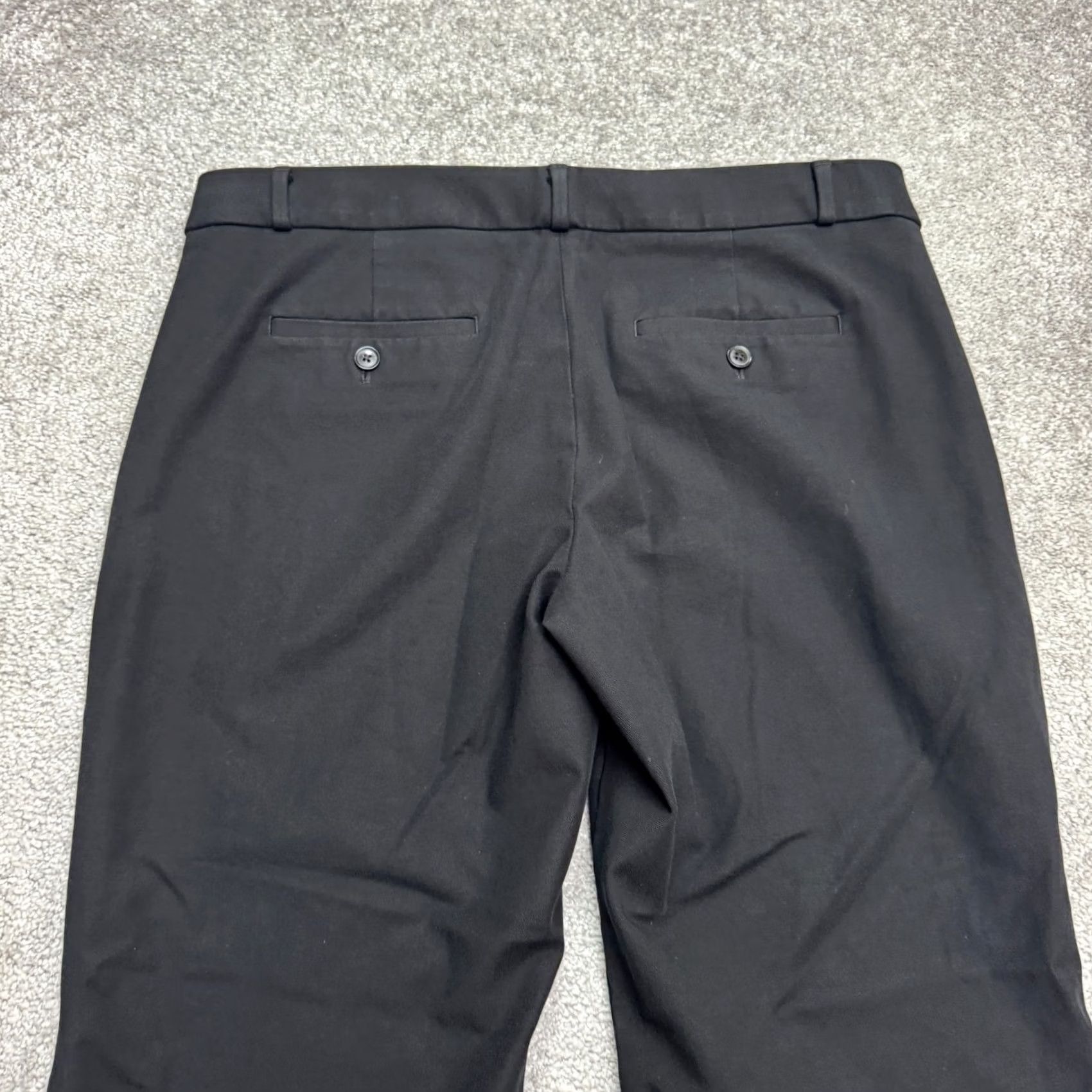 Banana Republic Banana Republic Avery Straight Ankle Trouser Pants Womens 16 XL Black Work 35x25 Men's? Size 32" / US 10 / IT 46 - 3 Thumbnail