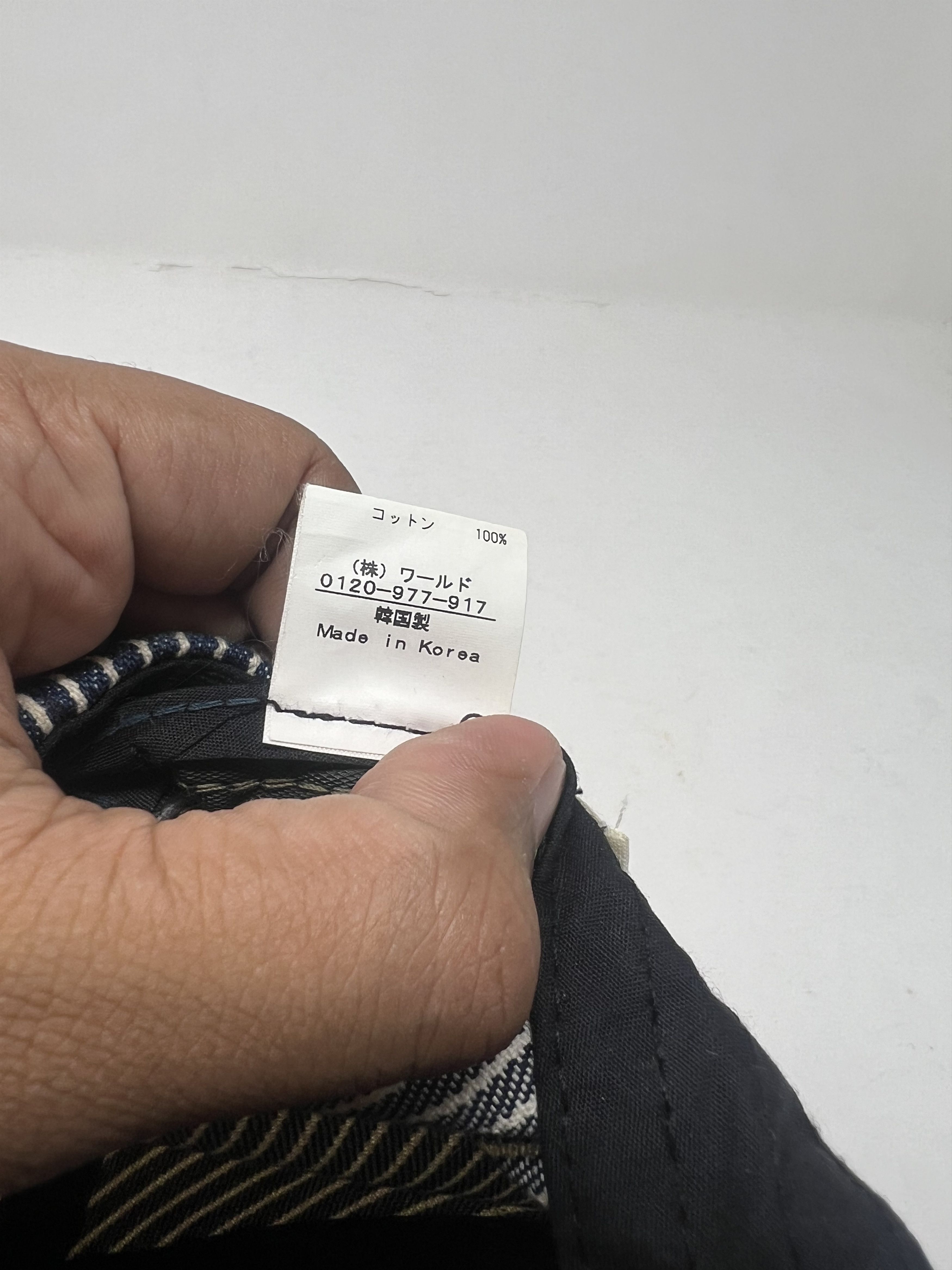 Japanese Brand Ozoc Hickory Snapback Hat Size ONE SIZE - 14 Thumbnail