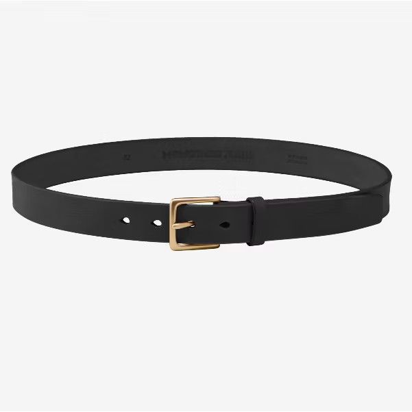 Japanese Brand Momotaro jeans Japanese brand black colour belt Size 32 - 1 Preview