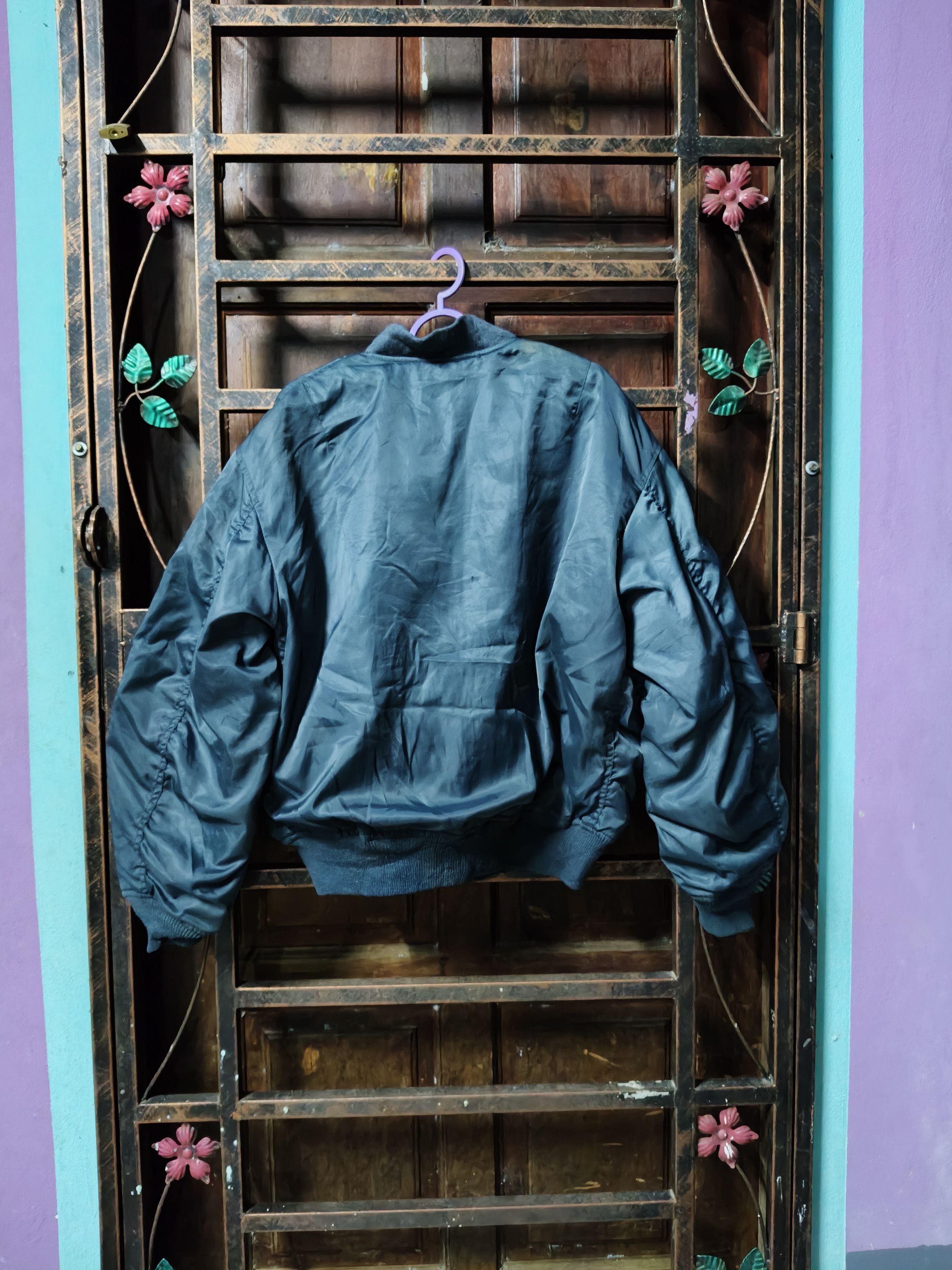 Vintage Air Force Bomber Jacket Size US L / EU 52-54 / 3 - 2 Thumbnail