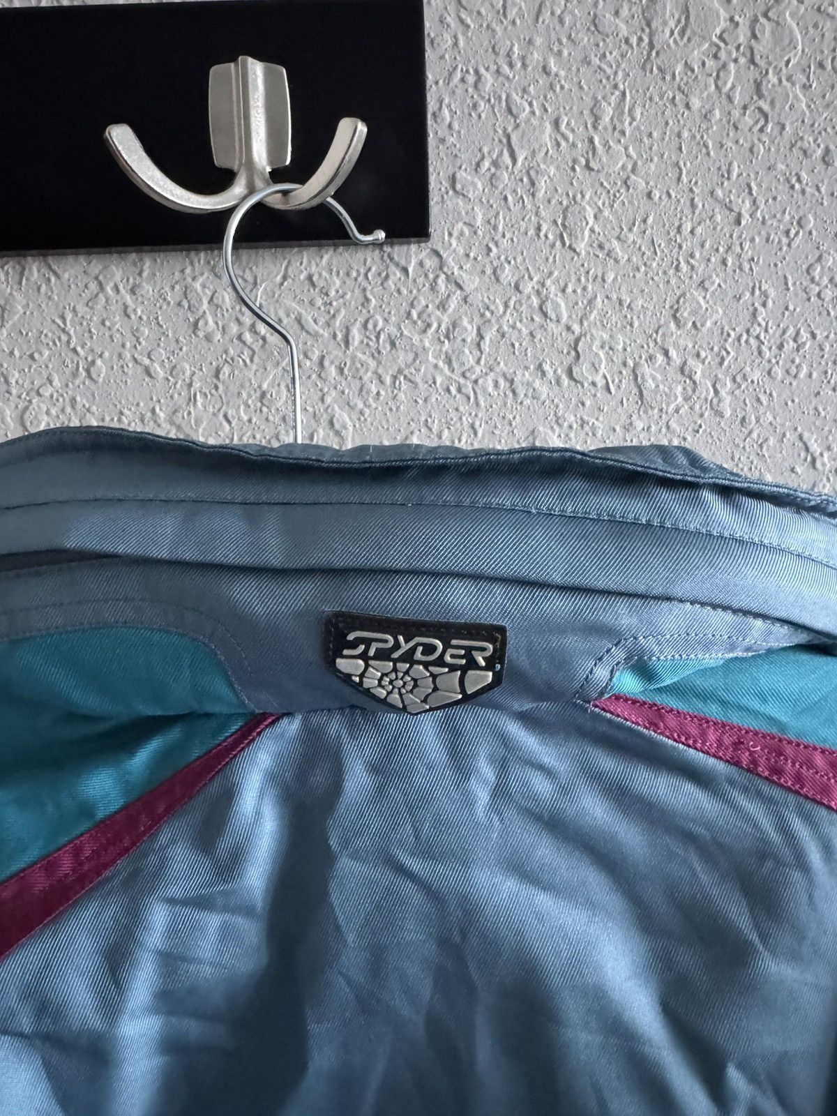 Spyder Vintage 90s Spyder Ski Parka Jacket Teal Purple Size US M / EU 48-50 / 2 - 8 Thumbnail