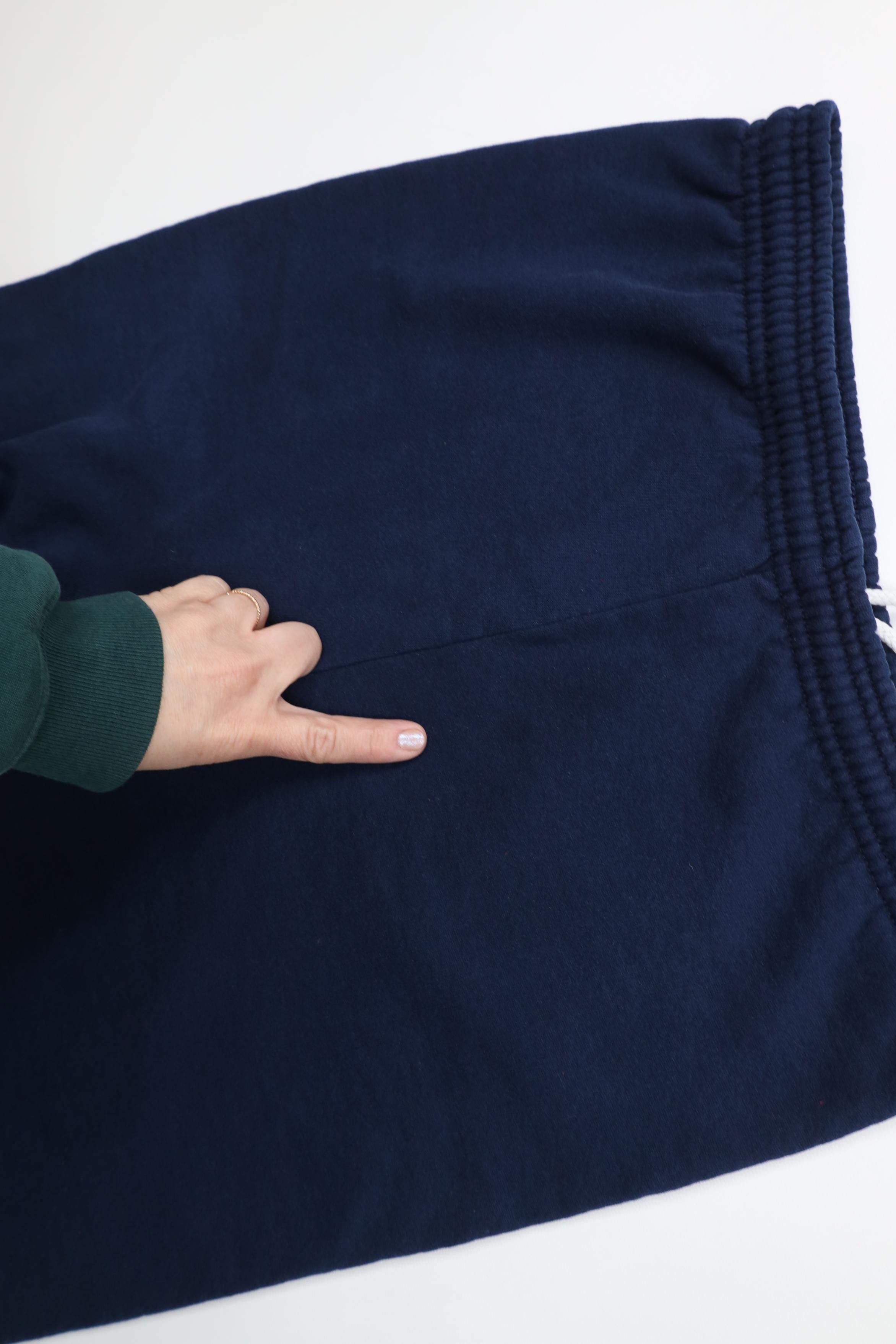 Vintage Vintage 90s Streetwear Cuffed Sweatpants Joggers Blue USA Size US 32 / EU 48 - 6 Thumbnail