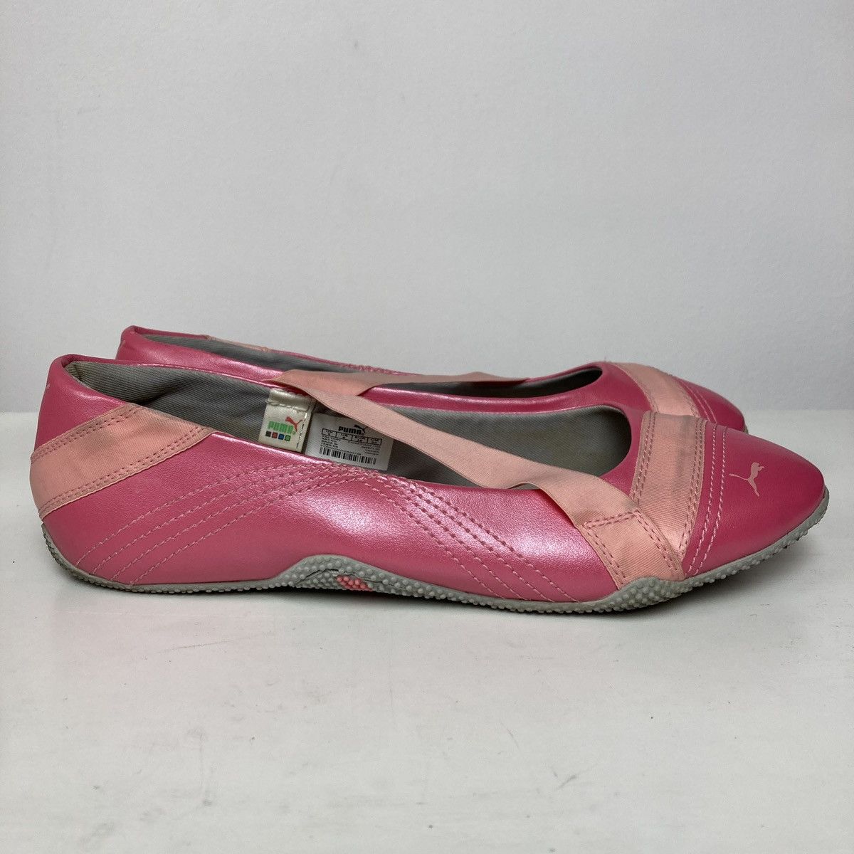 Puma × Vintage Puma vintage pink balerina flats Size US 6 / IT 36 - 3 Thumbnail