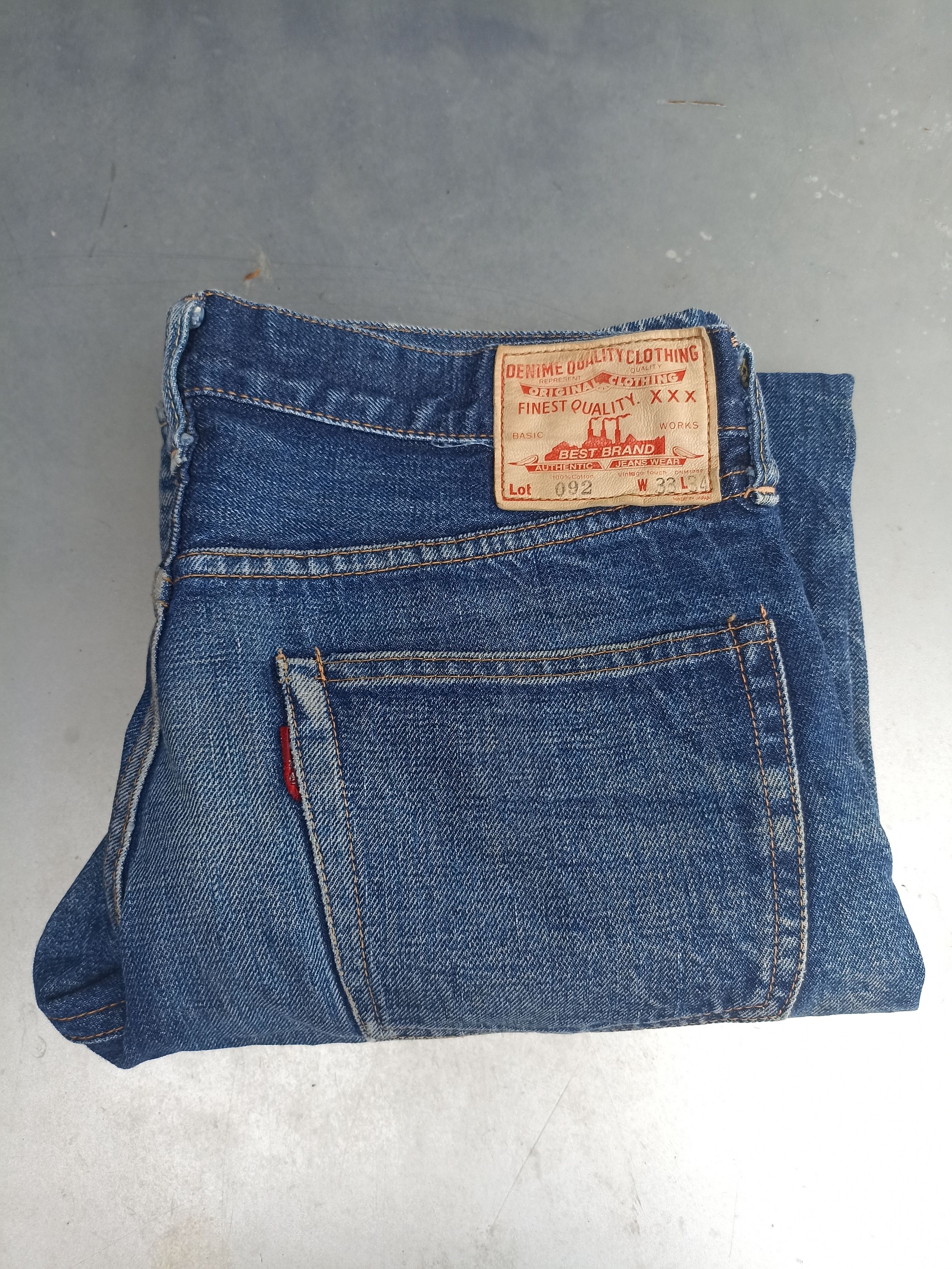 Denime 🔥 Vintage 90s Vtg Denime jeans limited edition 092 selvedge Size US 31 - 11 Thumbnail