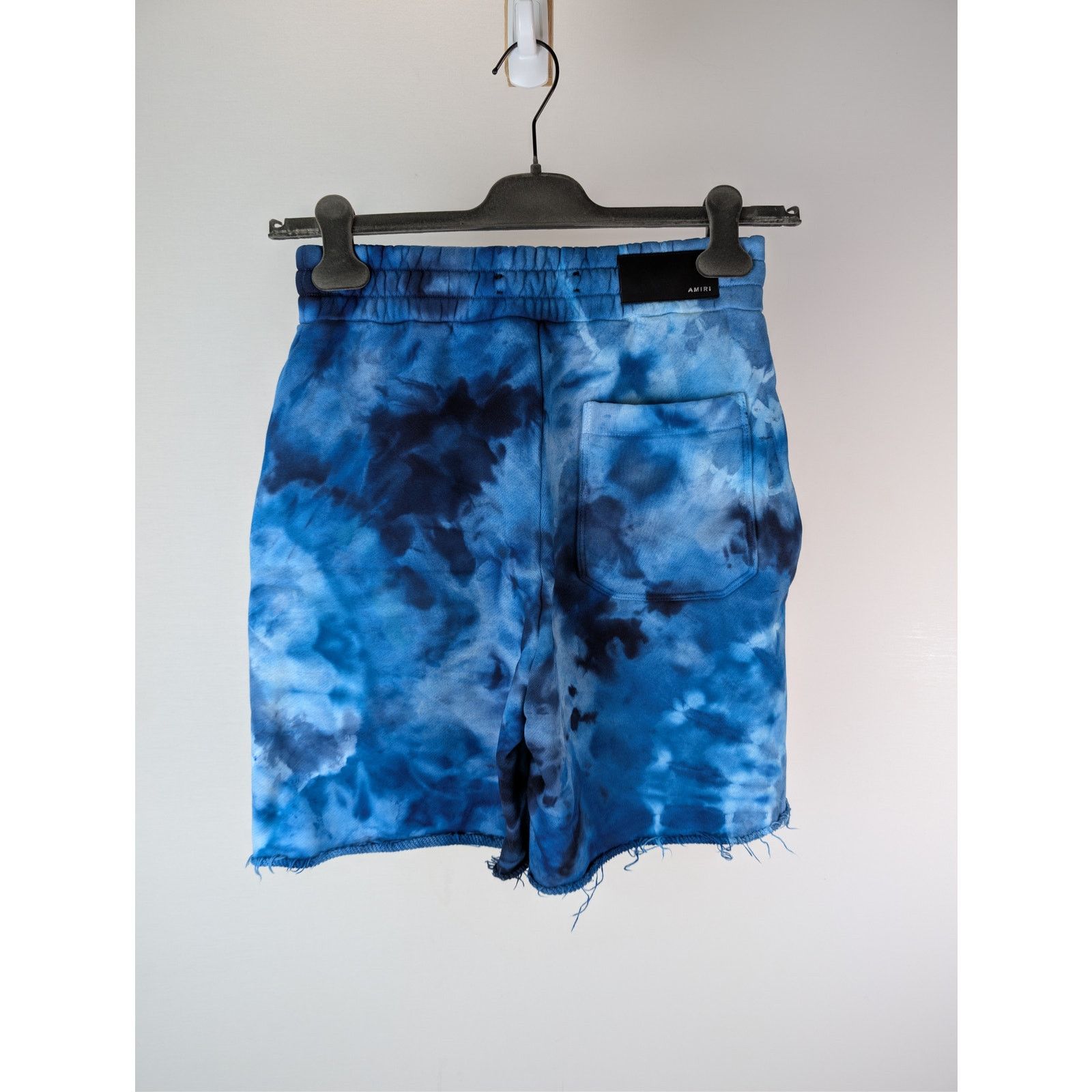 Amiri o1rshd1 Tie Dye MA Sweatshort Shorts in Blue M Size US 32 / EU 48 - 11 Thumbnail