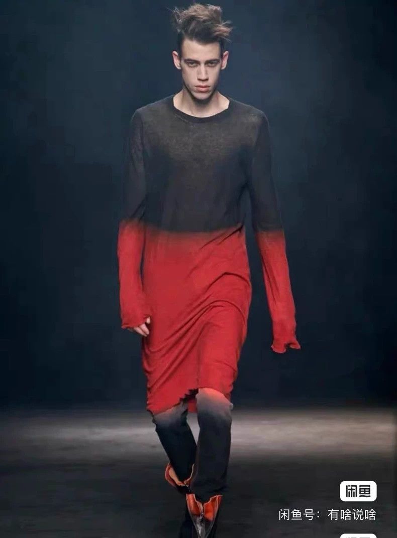 Ann Demeulemeester Runway Gradient Jeans