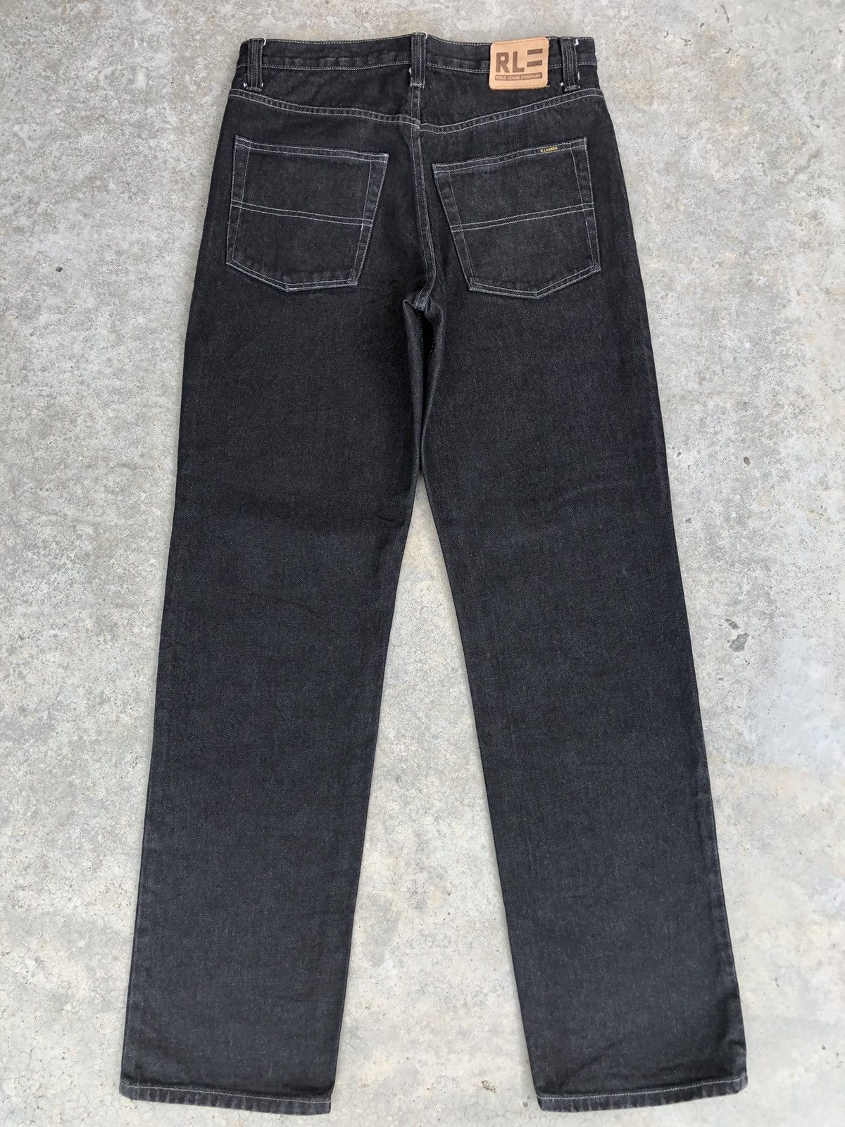 Ralph Lauren Vintage Ralph Lauren Distressed Jeans Size US 33 - 2 Thumbnail