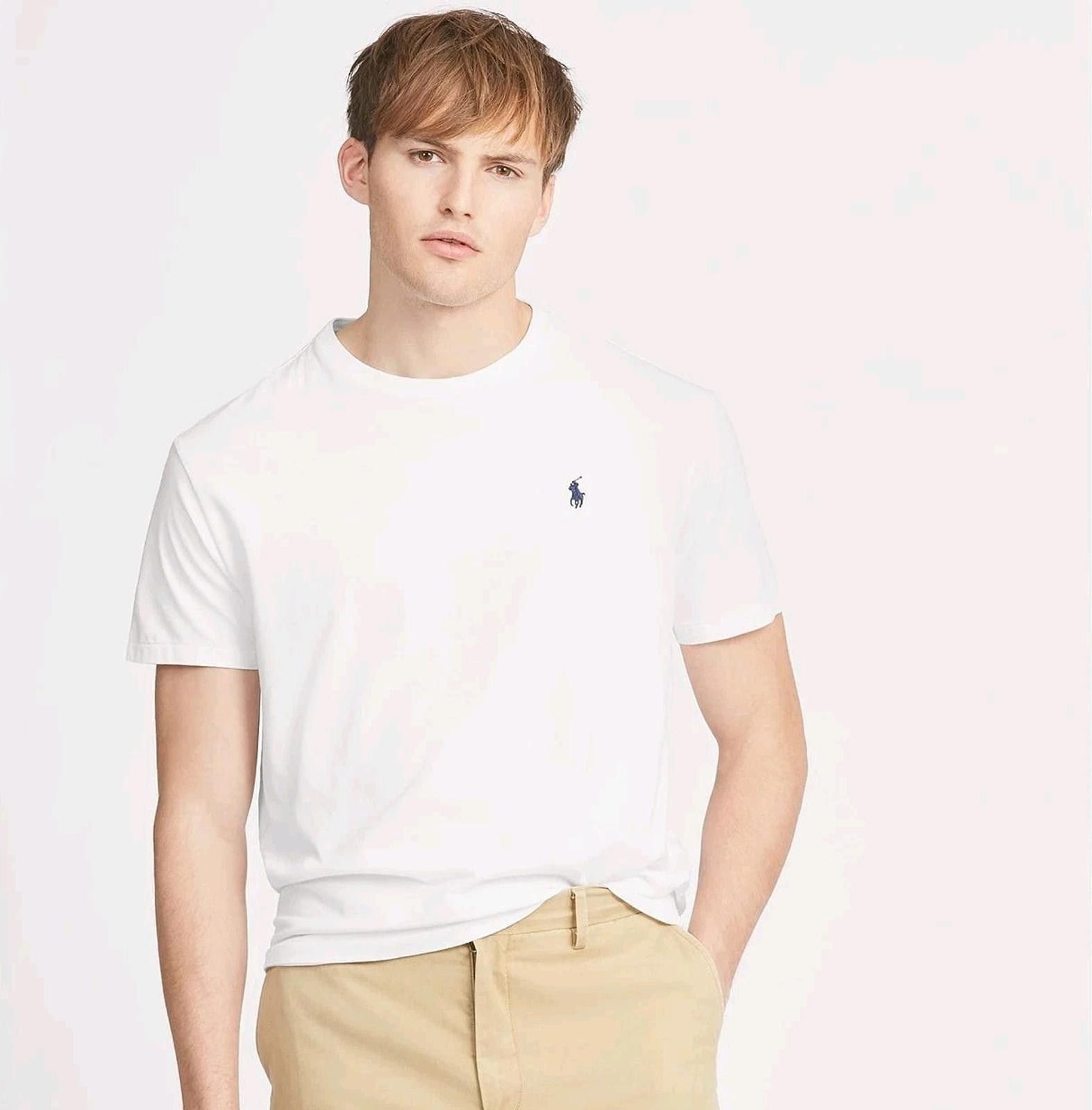 Polo Ralph Lauren Polo Ralph Lauren Men’s Crewneck T-Shirt White L NWT Size US L / EU 52-54 / 3 - 1 Thumbnail
