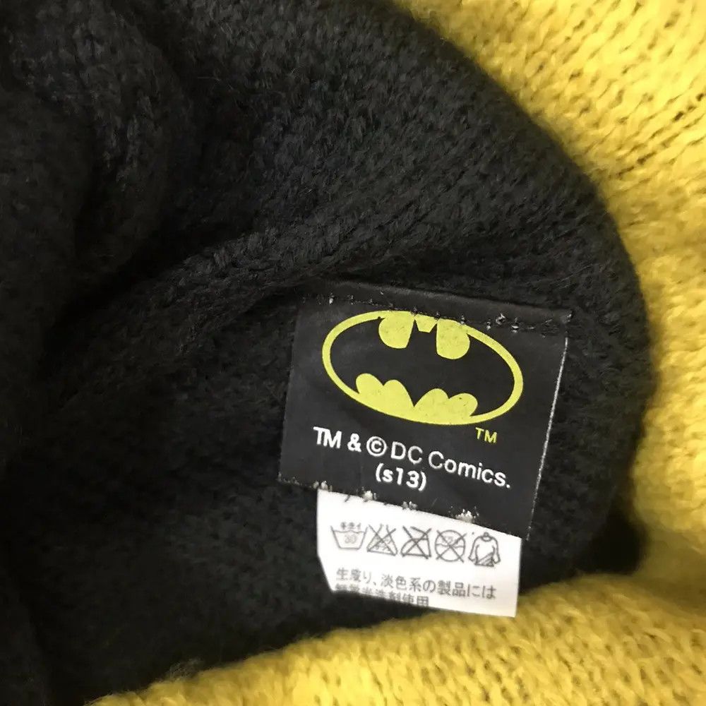 DC Comics × Vintage Batman Dc Comics Fullprint Bobble Beanie Hat Size ONE SIZE - 4 Thumbnail