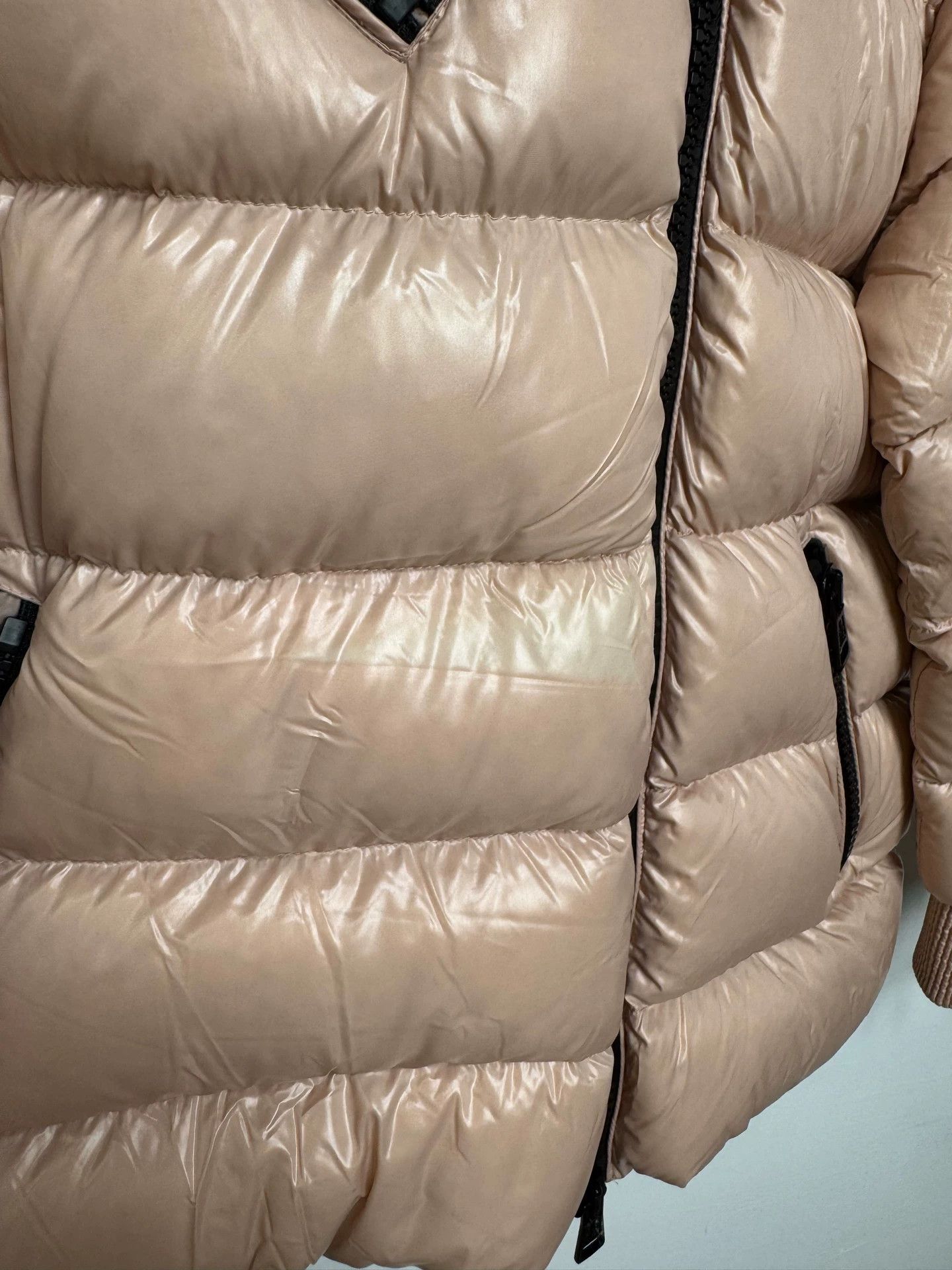 Moncler Moncler liriope pink zip down jacket 0 Size XS / US 0-2 / IT 36-38 - 5 Thumbnail