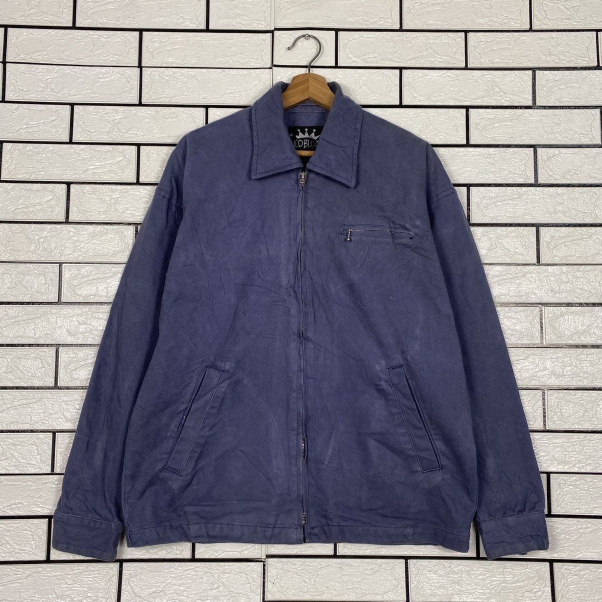 Japanese Brand 📌Vintage Zipper Bomber Jacket Neo Blood Issey Miyake Size US M / EU 48-50 / 2 - 2 Thumbnail