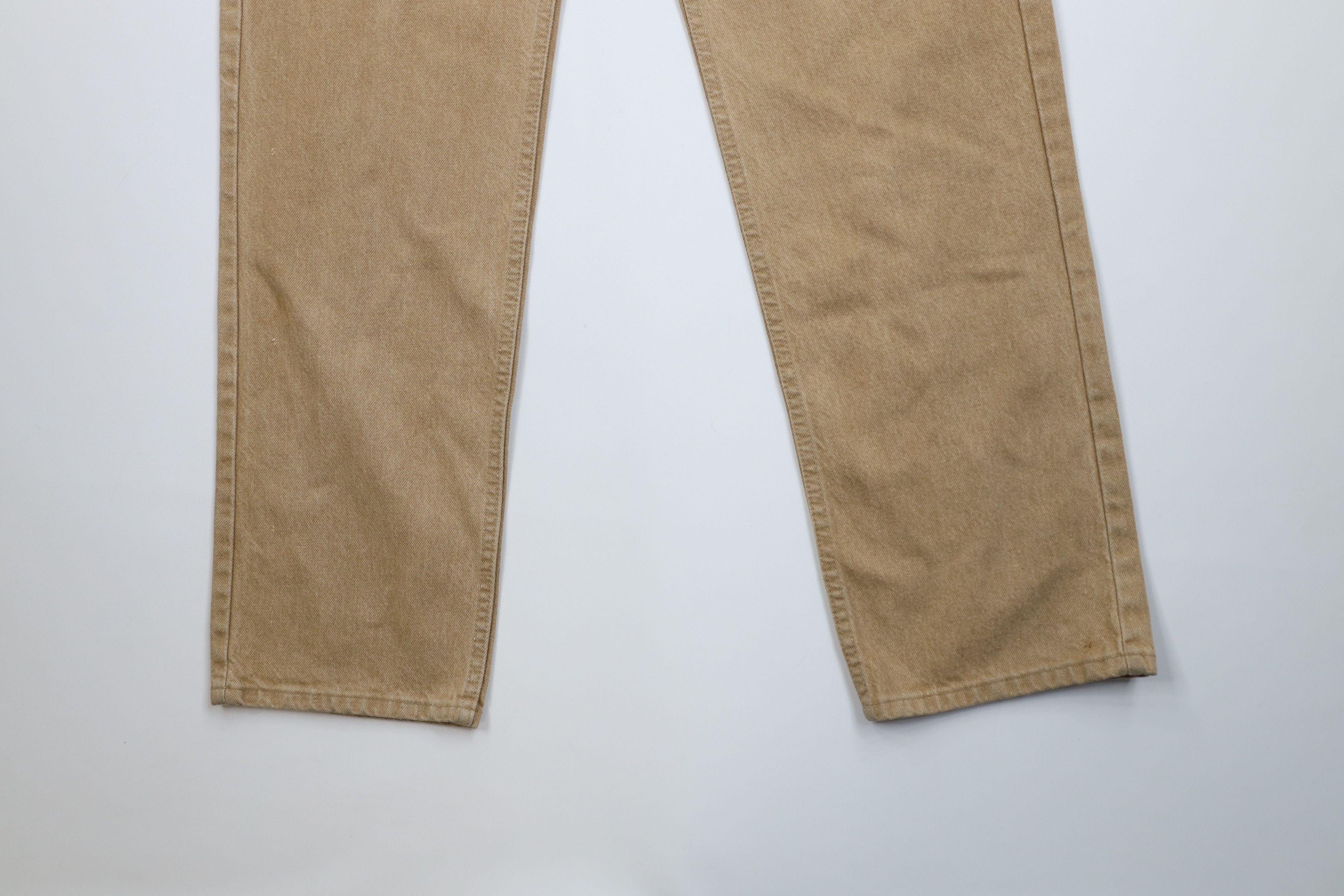 Levi's Deadstock Vintage 80s Levis 505 Orange Leg Jeans USA Size US 36 / EU 52 - 4 Thumbnail