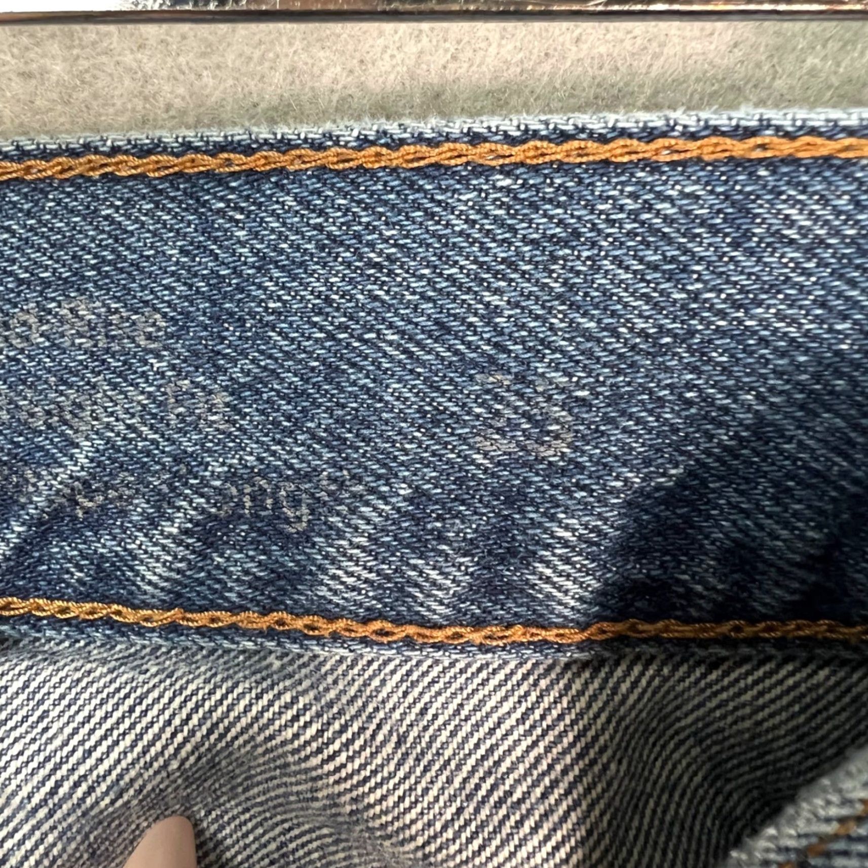 Cos COS Womens Jeans 25 Crop Mid Rise Straight Leg Blue Denim Cotton 5-Pocket Inseam 26 Straight Vintage: No Mens Womens Size 42" / US 20 - 5 Thumbnail
