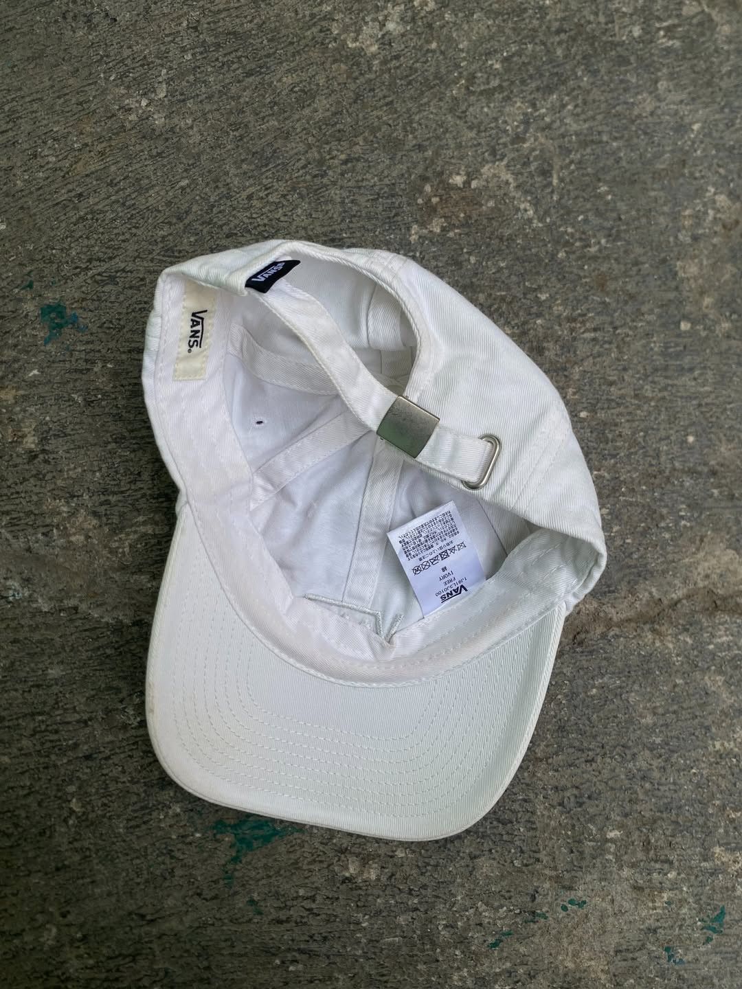 Vans Vans Court Side Curved Bill Jockey Marshmallow Hat Size ONE SIZE - 2 Thumbnail